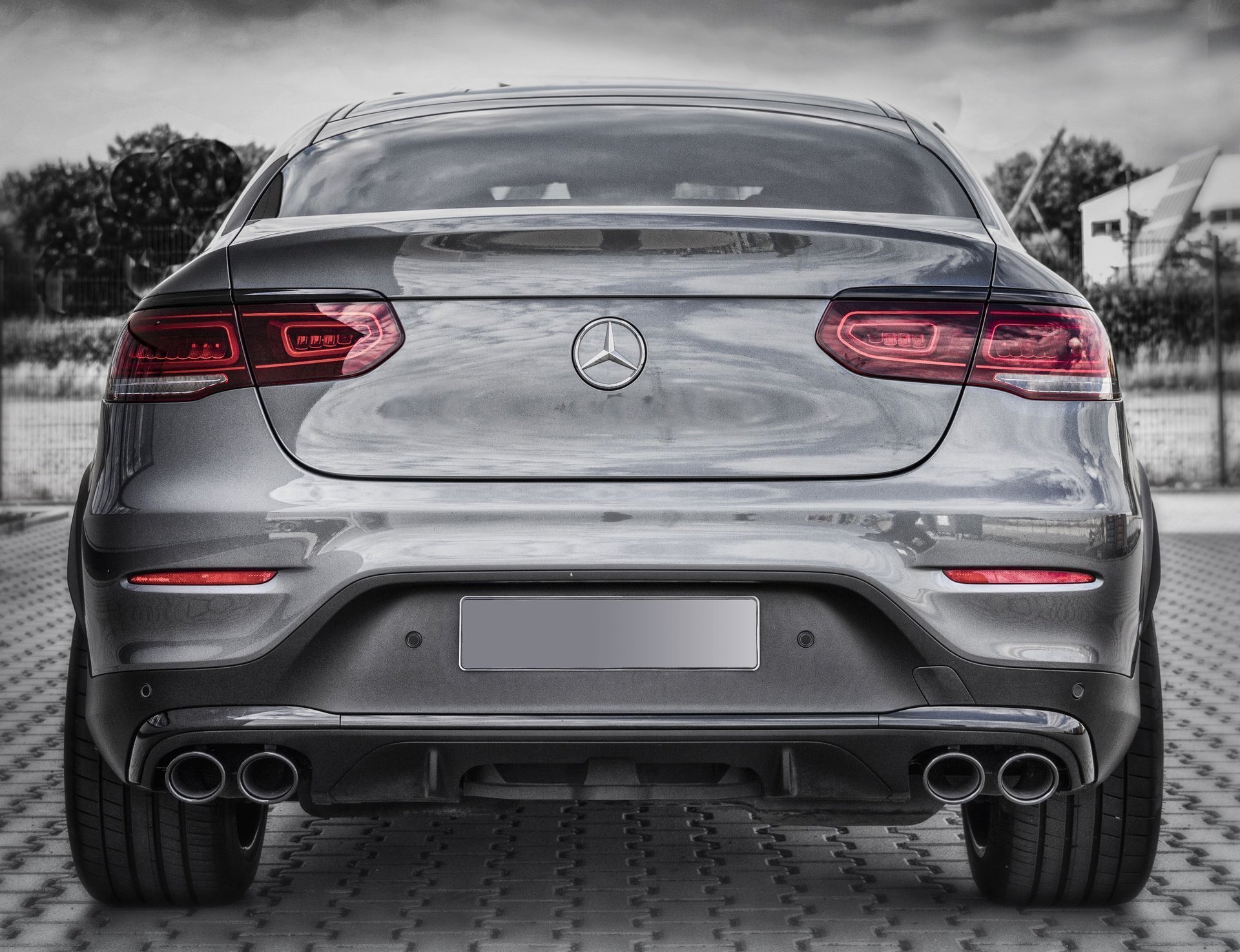 MERCEDES-BENZ GLC-Klasse Coupe 204X KV1 schwarz glänzend
