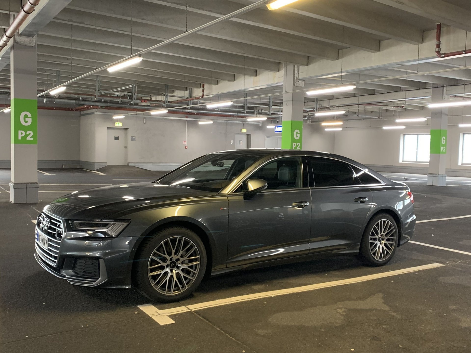 AUDI A6 F2 - KV4 grau matt poliert