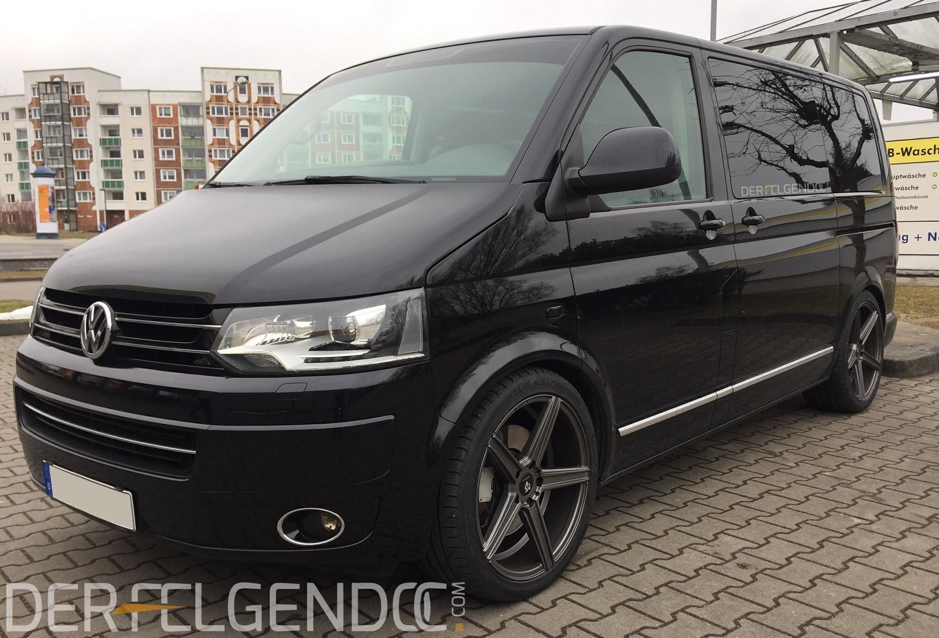 VOLKSWAGEN T5 Bus 7HM - KV1 grau matt