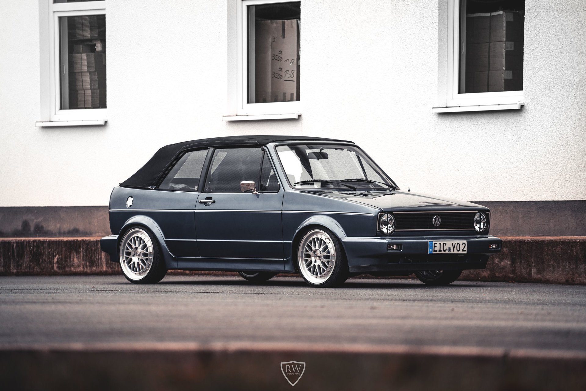 VOLKSWAGEN Golf 2 19E - LV1 silber glänzend voll poliert