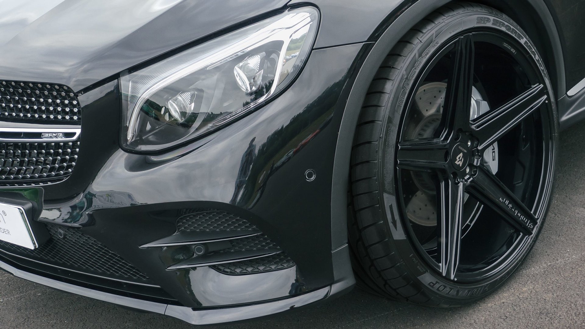mbDESIGN DC wheels for Mercedes GLC 43 AMG | 22 inch complete set