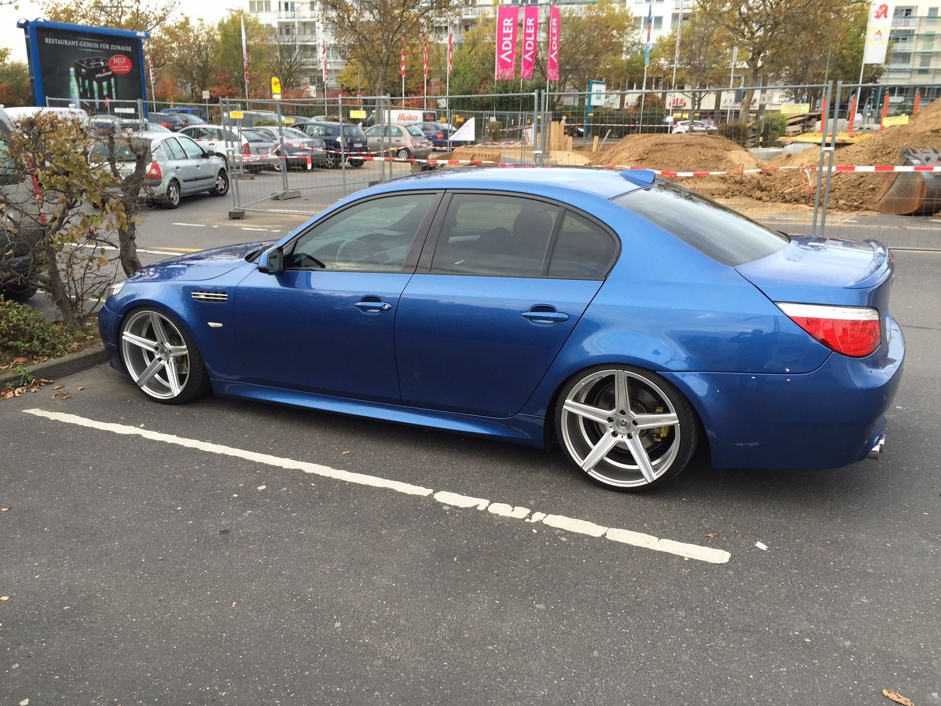 BMW 5er 560L KV1 silber glänzend