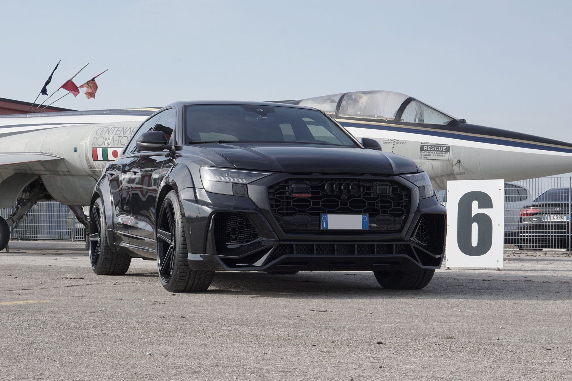 AUDI RS Q8 4L KV1 schwarz glänzend