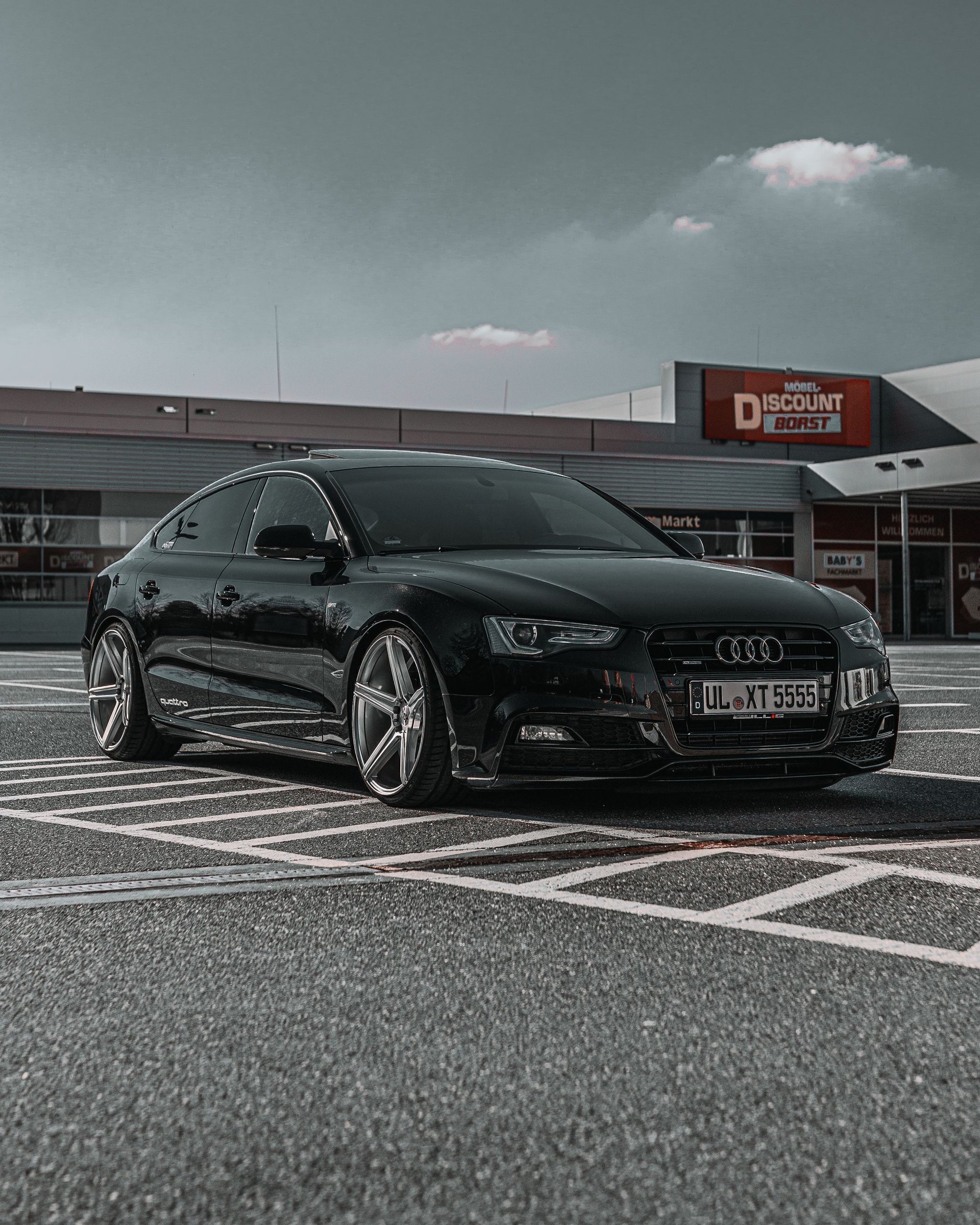 AUDI A5 Cabrio B8 - KV1 silber glänzend