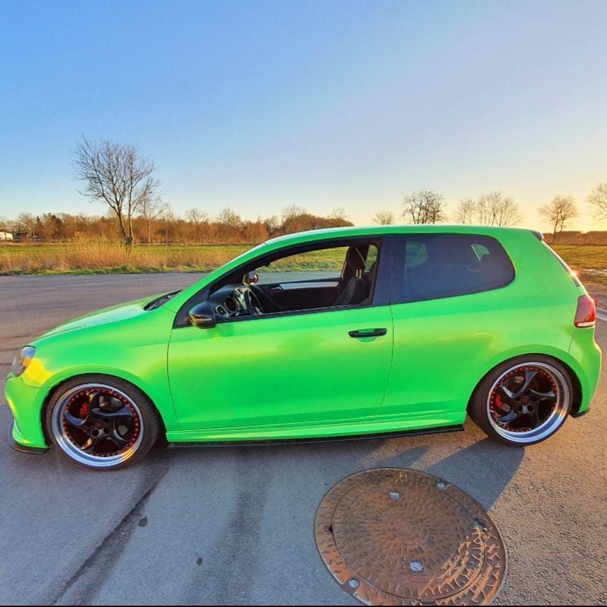 VOLKSWAGEN Golf 6 1K - TURBO S schwarz glänzend poliert