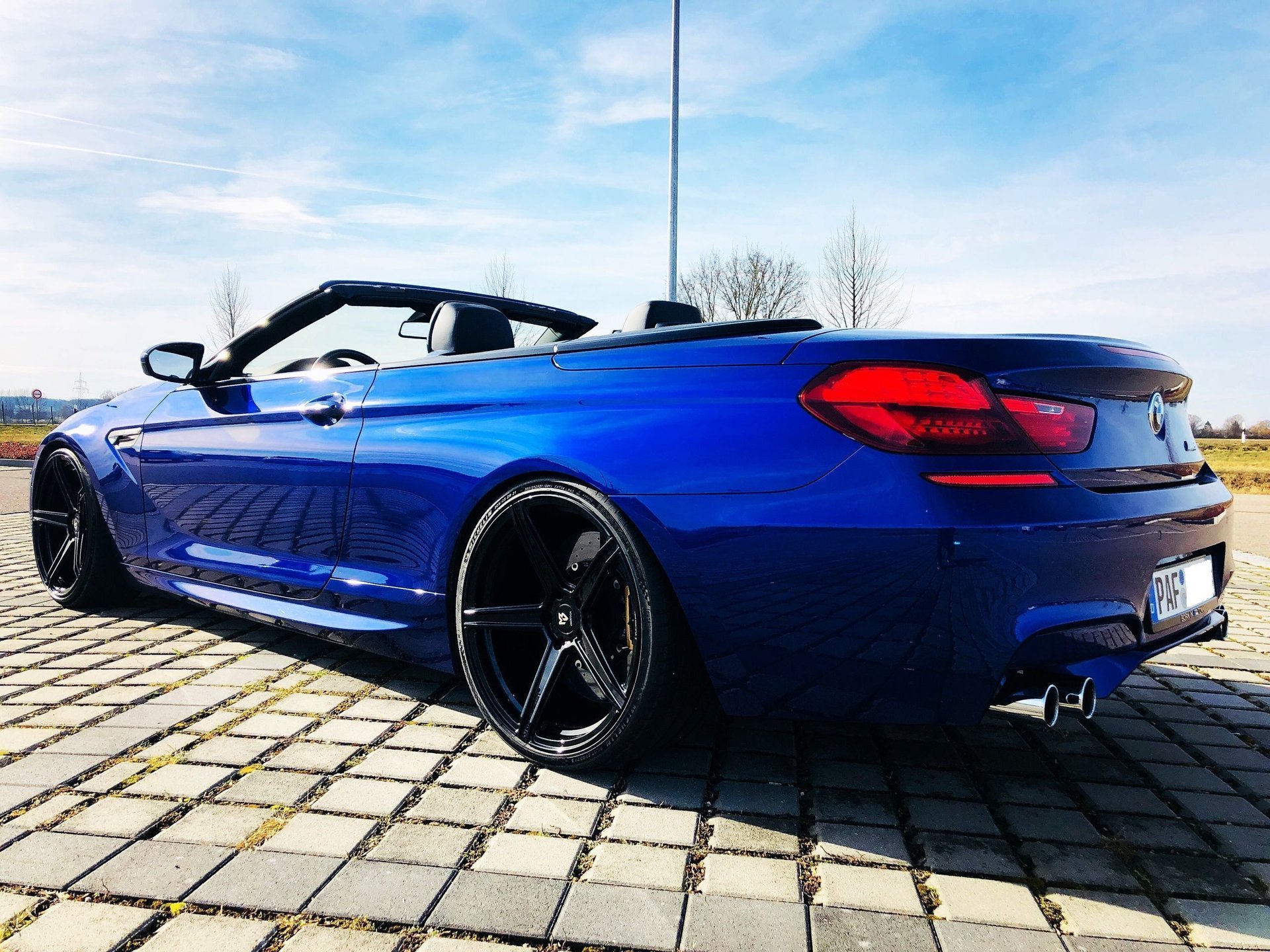 BMW M M6 Cabrio M5/M6 - KV1 S schwarz glänzend