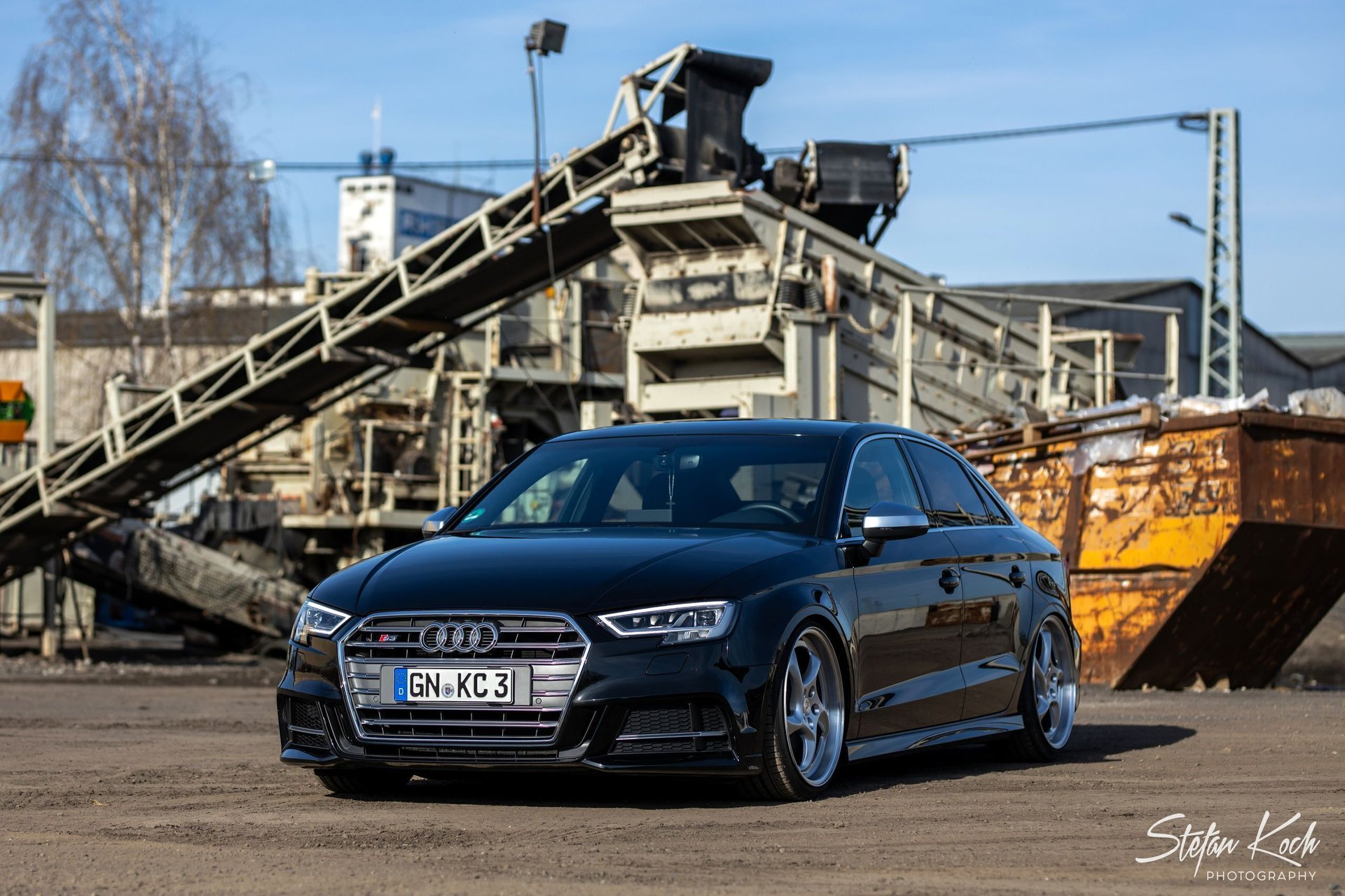 AUDI S3 Cabrio 8V TURBO silber glänzend poliert