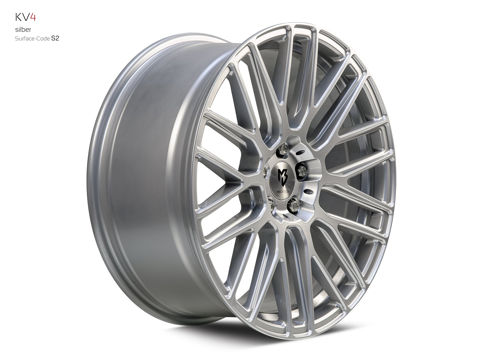 mbDESIGN KV4 wheel 9x20 in silver – view 2