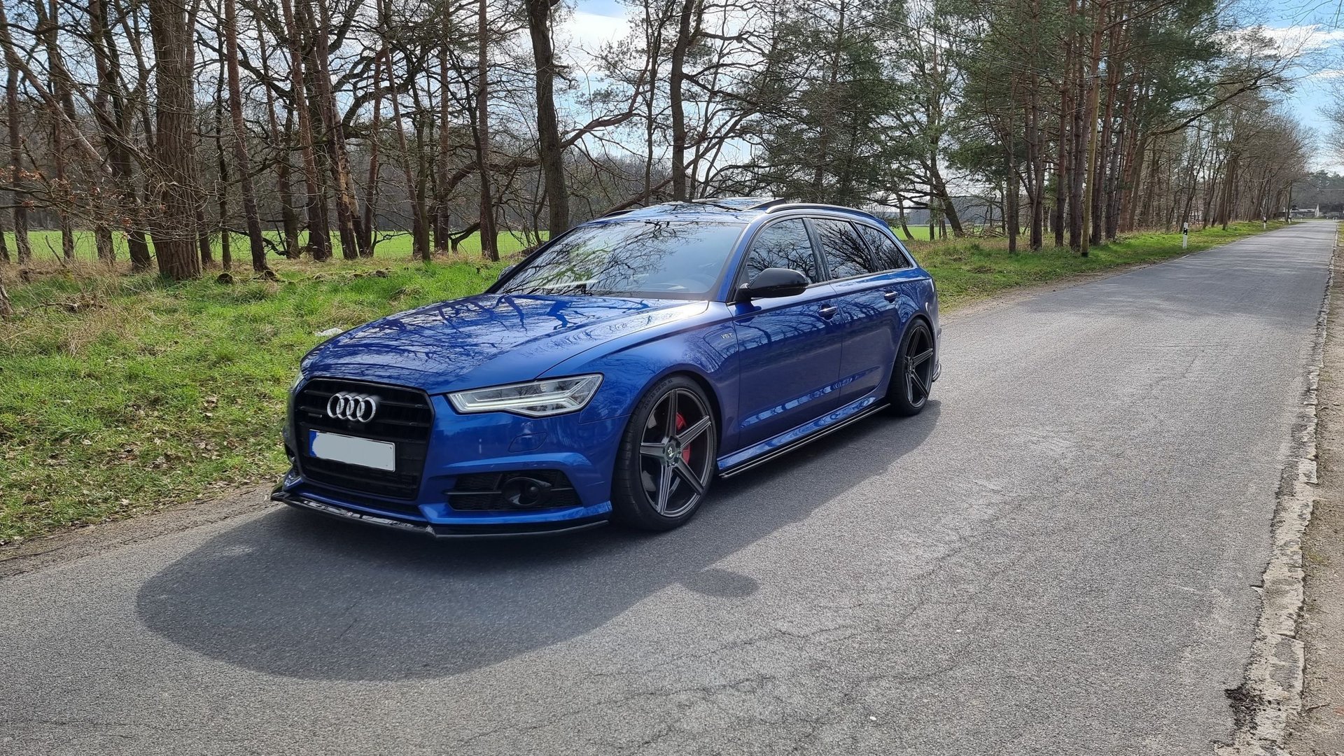 AUDI A6 4G KV1 grau glänzend