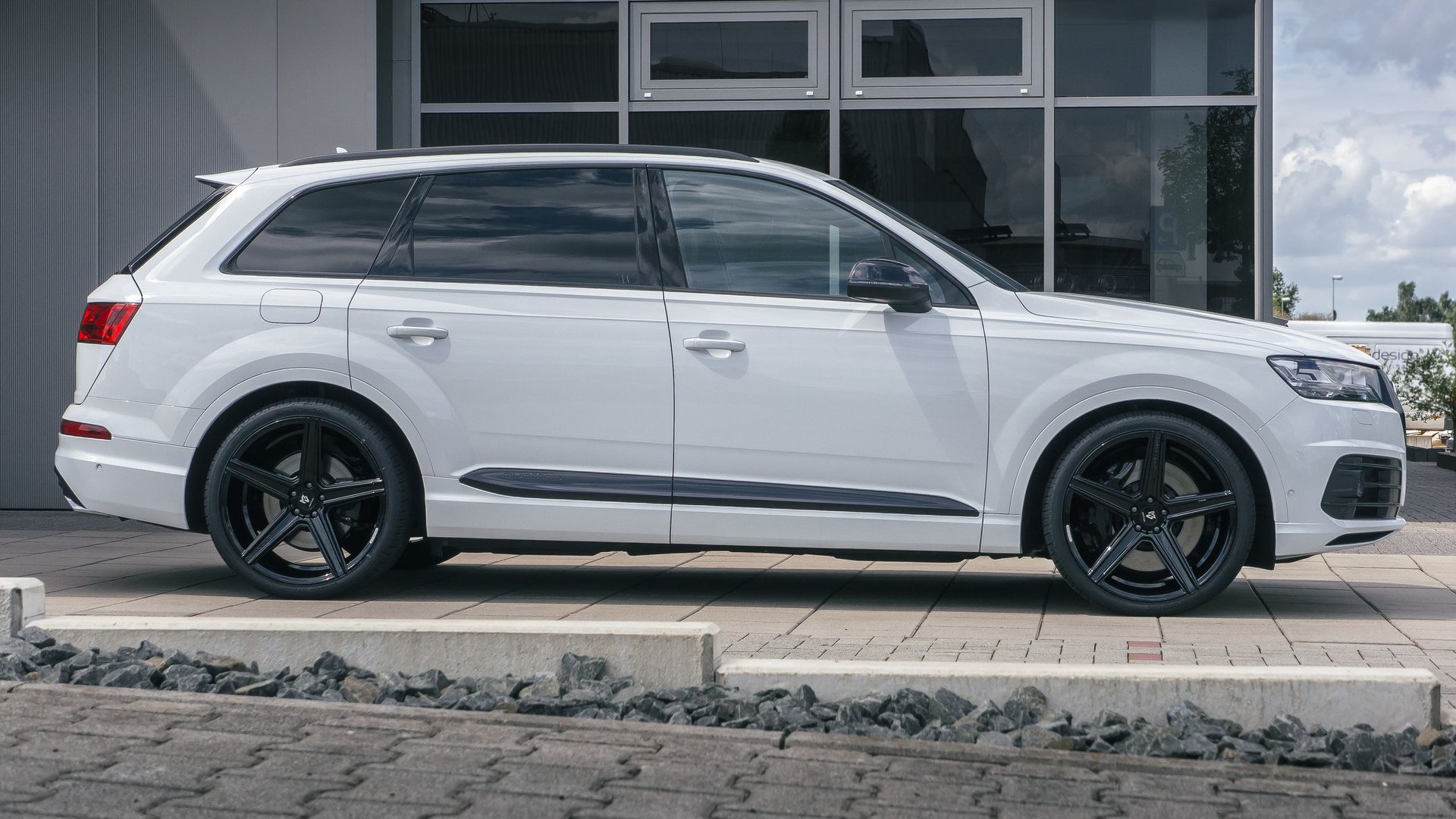 AUDI SQ7 4L - KV1 schwarz glänzend