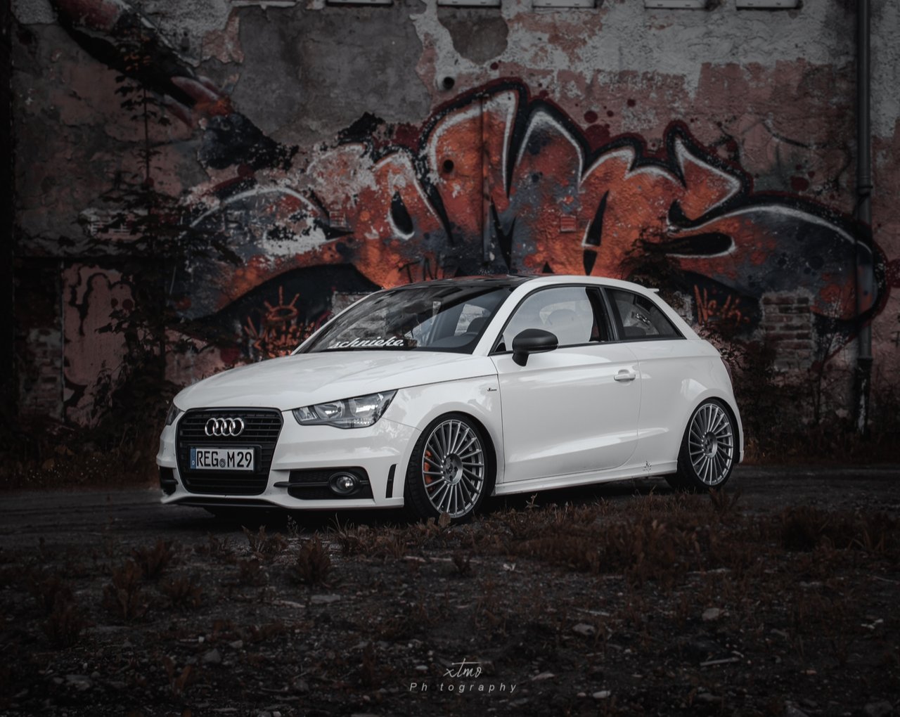 AUDI A1 8X - VR3 silber glänzend