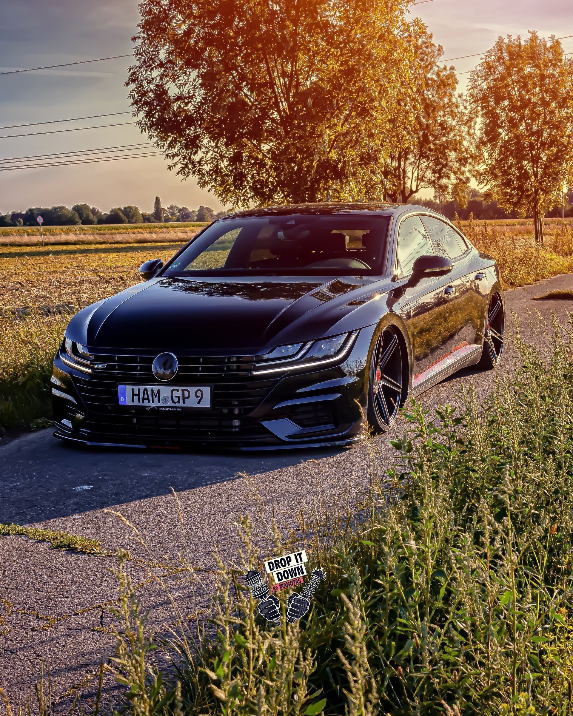 VOLKSWAGEN Arteon 3H - KV1 schwarz seidenmatt