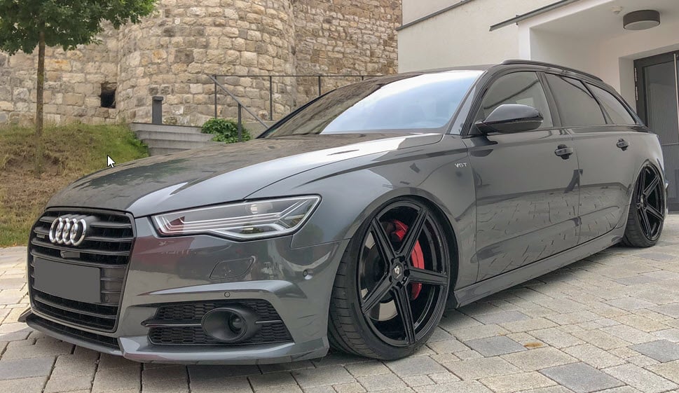 AUDI A6 Avant 4G1 - KV1 S schwarz glänzend