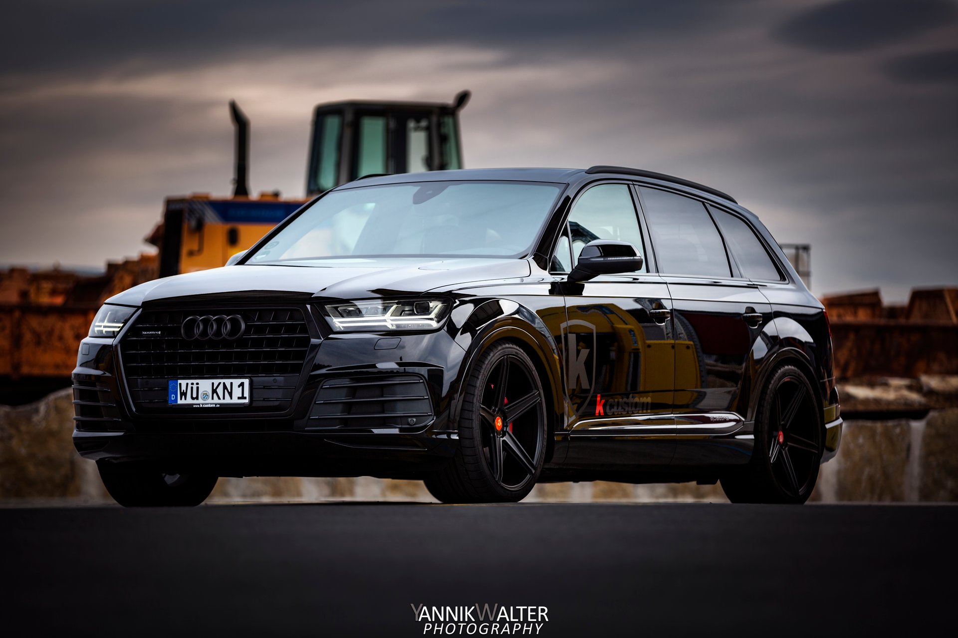 AUDI Q7 4L - KV1 schwarz seidenmatt