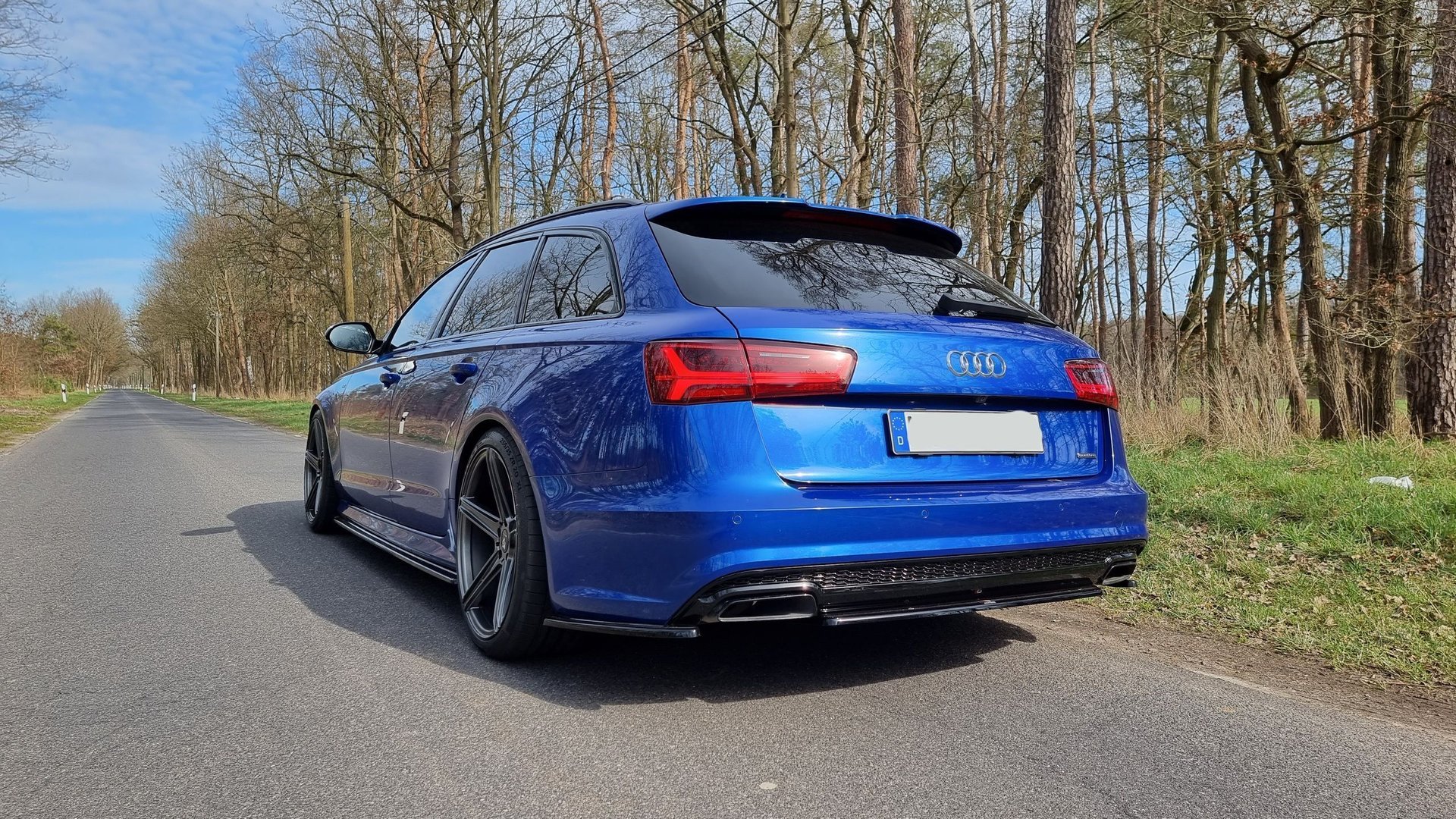 AUDI A6 4G KV1 grau glänzend