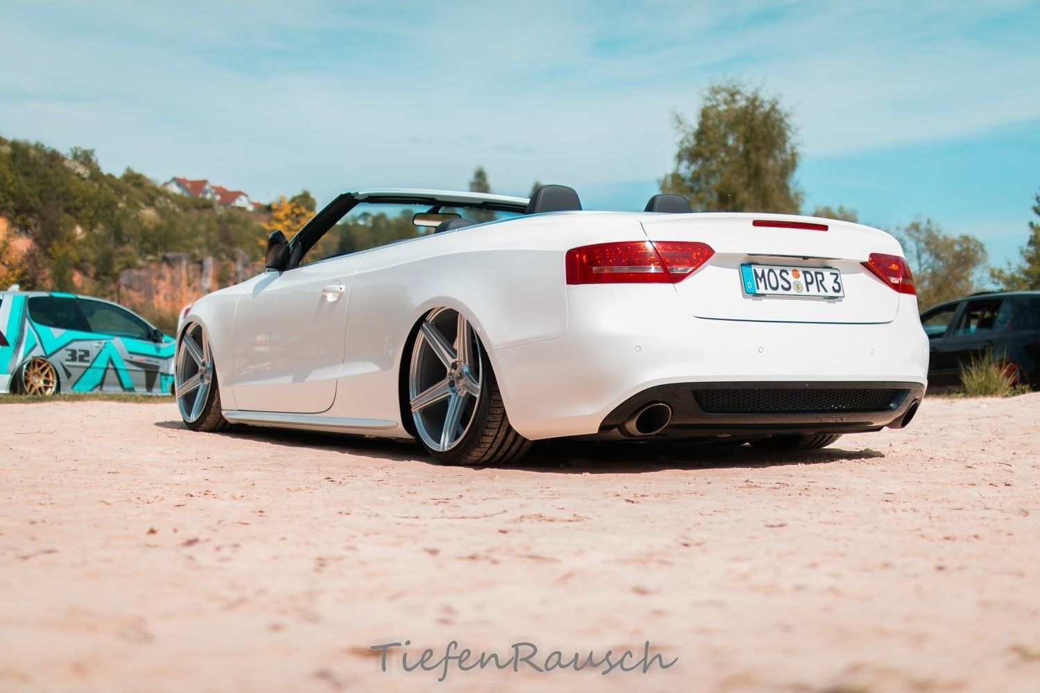 AUDI A5 Cabrio B8 - KV1 silber glänzend