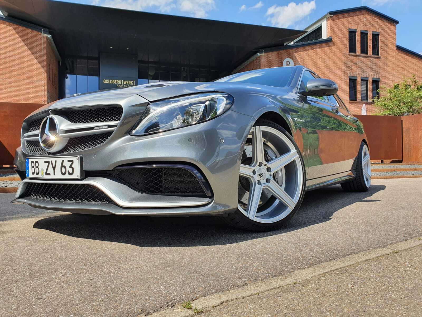 MERCEDES-BENZ C-Klasse AMG 204-AMG(W205) KV1 silber glänzend