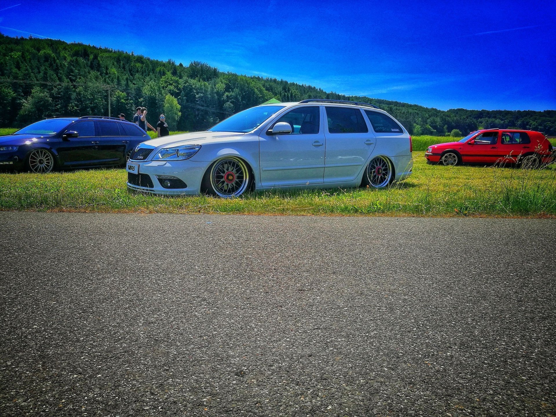 SKODA Octavia 1Z LV1 grau glänzend poliert
