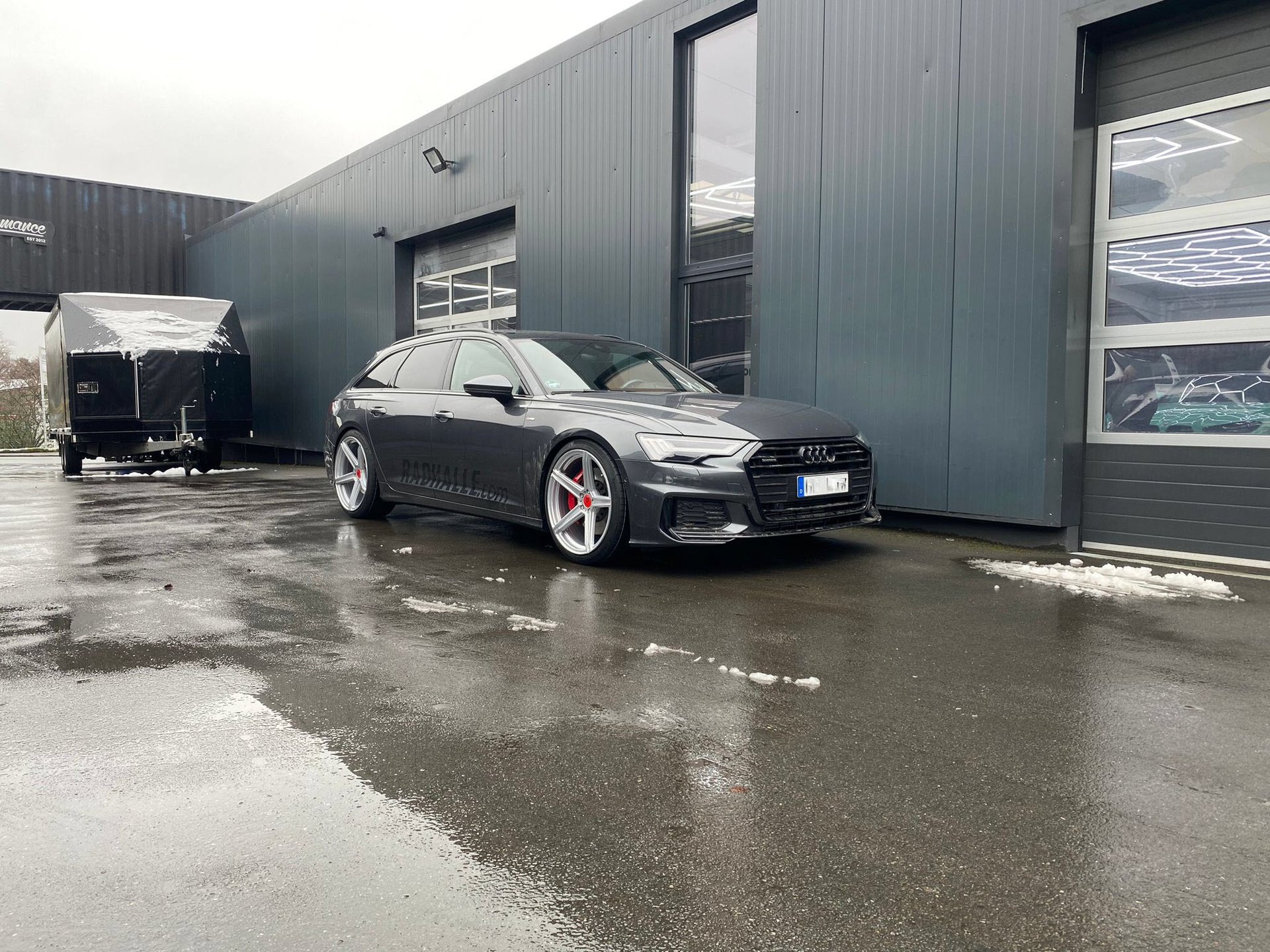 AUDI A6 F2 - KV1 S silber glänzend