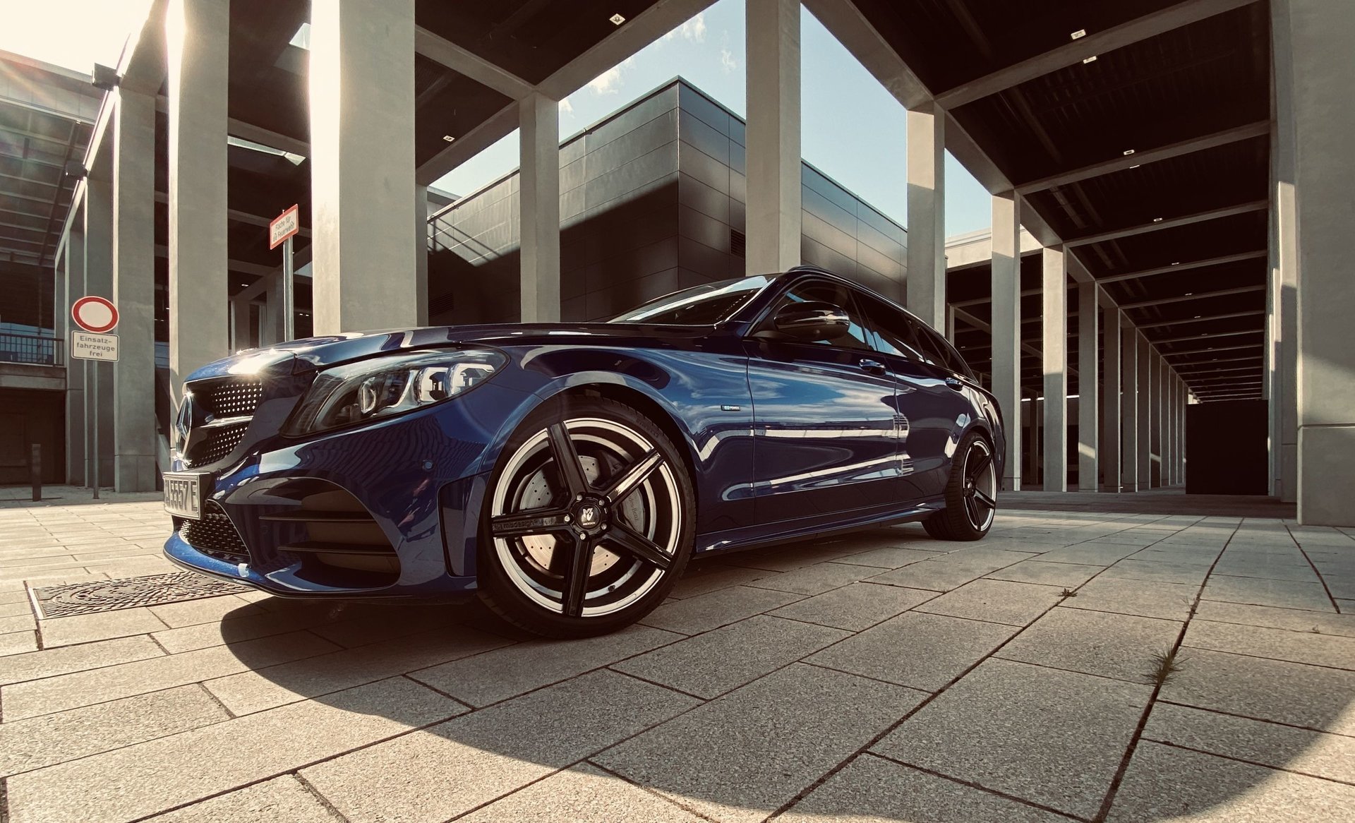 MERCEDES-BENZ C-Klasse T-Modell 204K KV1 silber glänzend