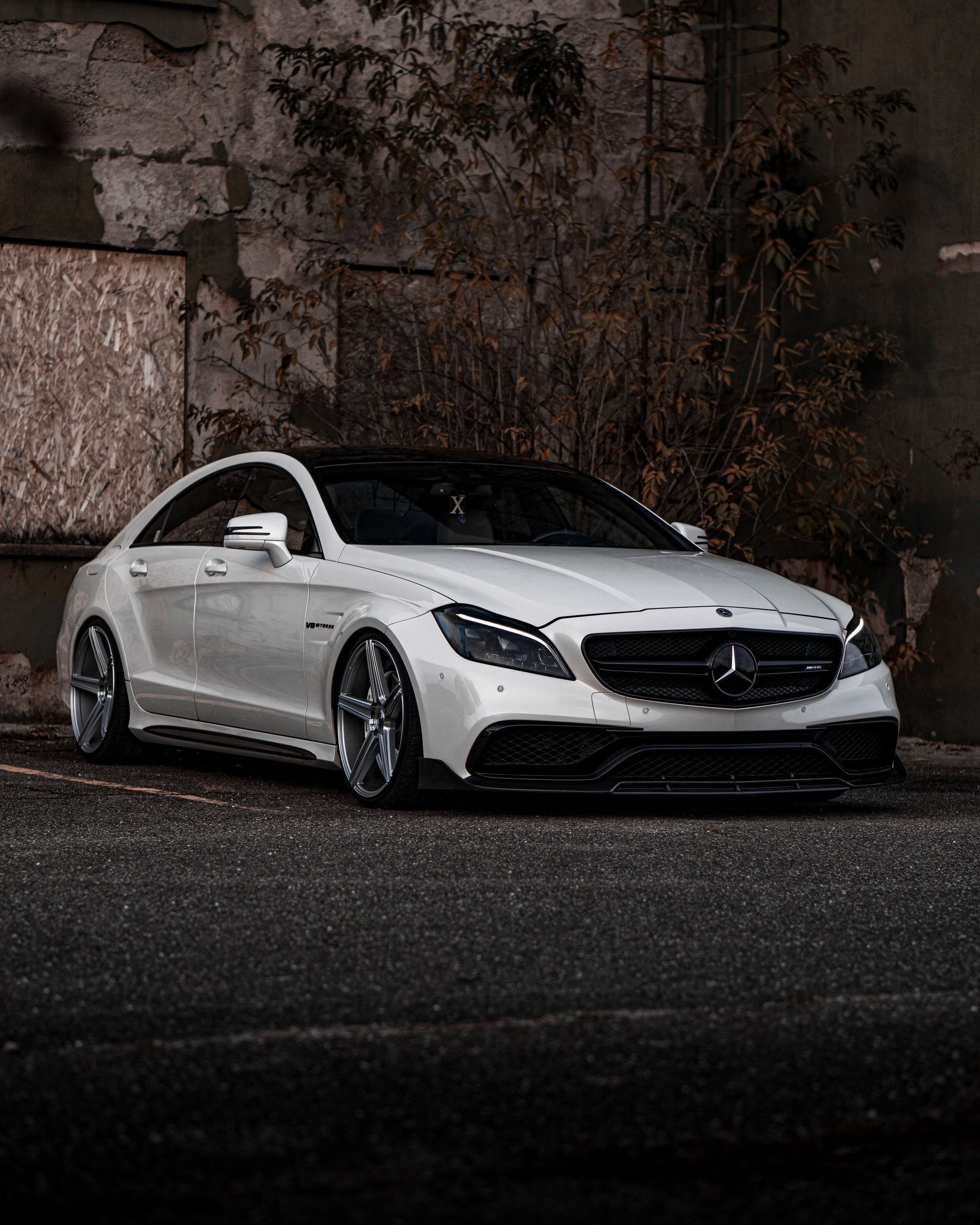 MERCEDES-BENZ CLS-Klasse 218 KV1 silber glänzend