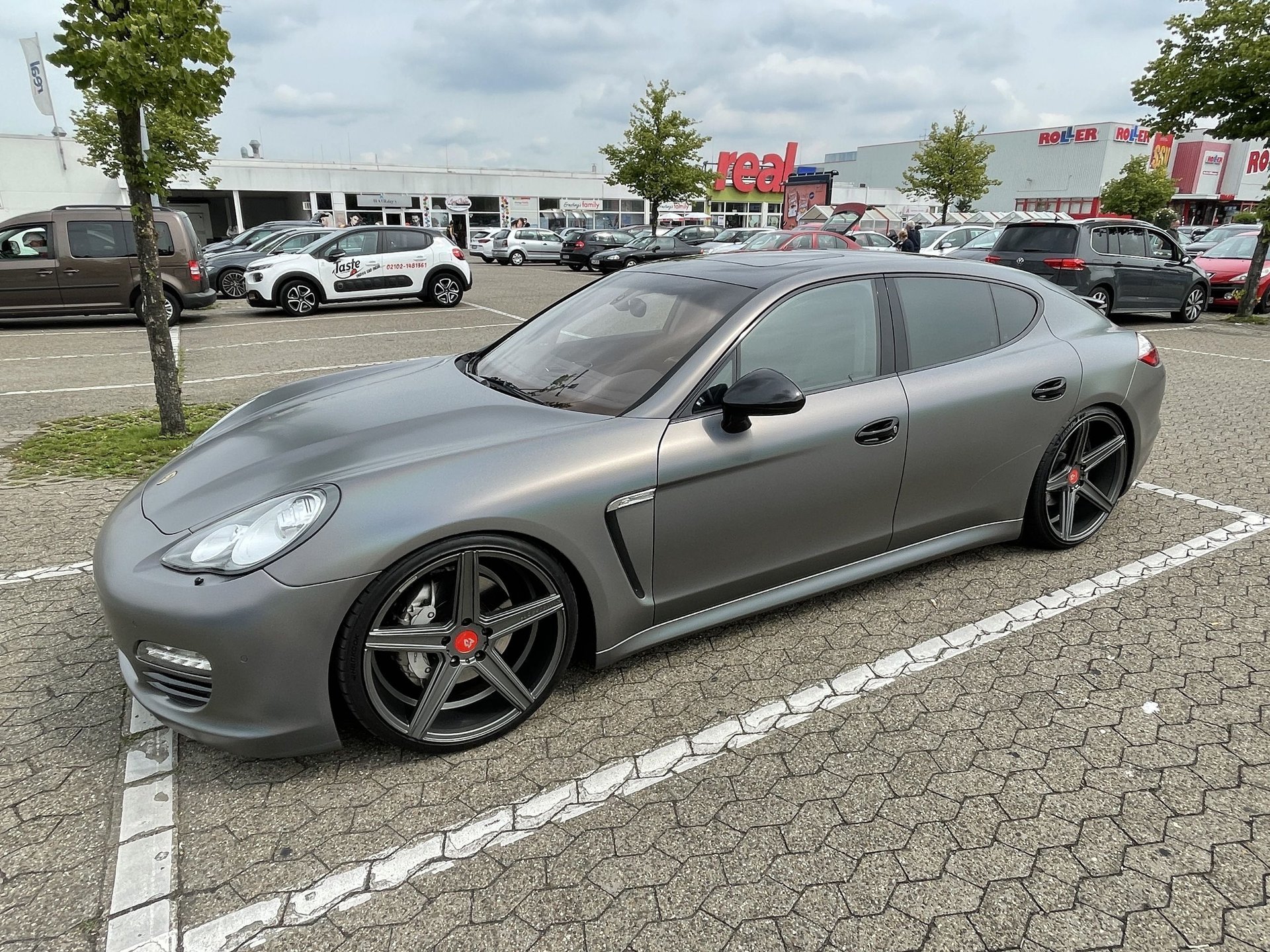 PORSCHE Panamera 970 - KV1 grau matt