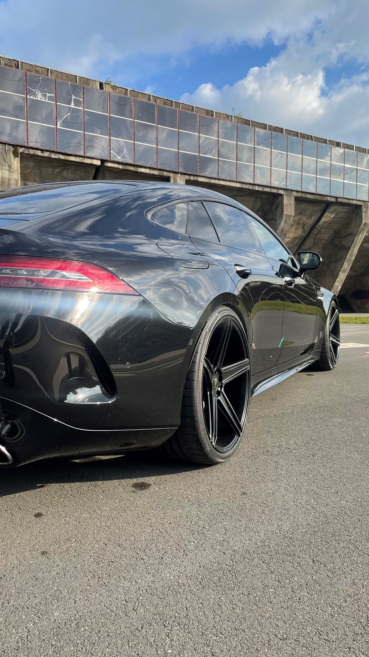 MERCEDES-BENZ AMG GT 4-Türer R1EAMG - KV1 schwarz seidenmatt