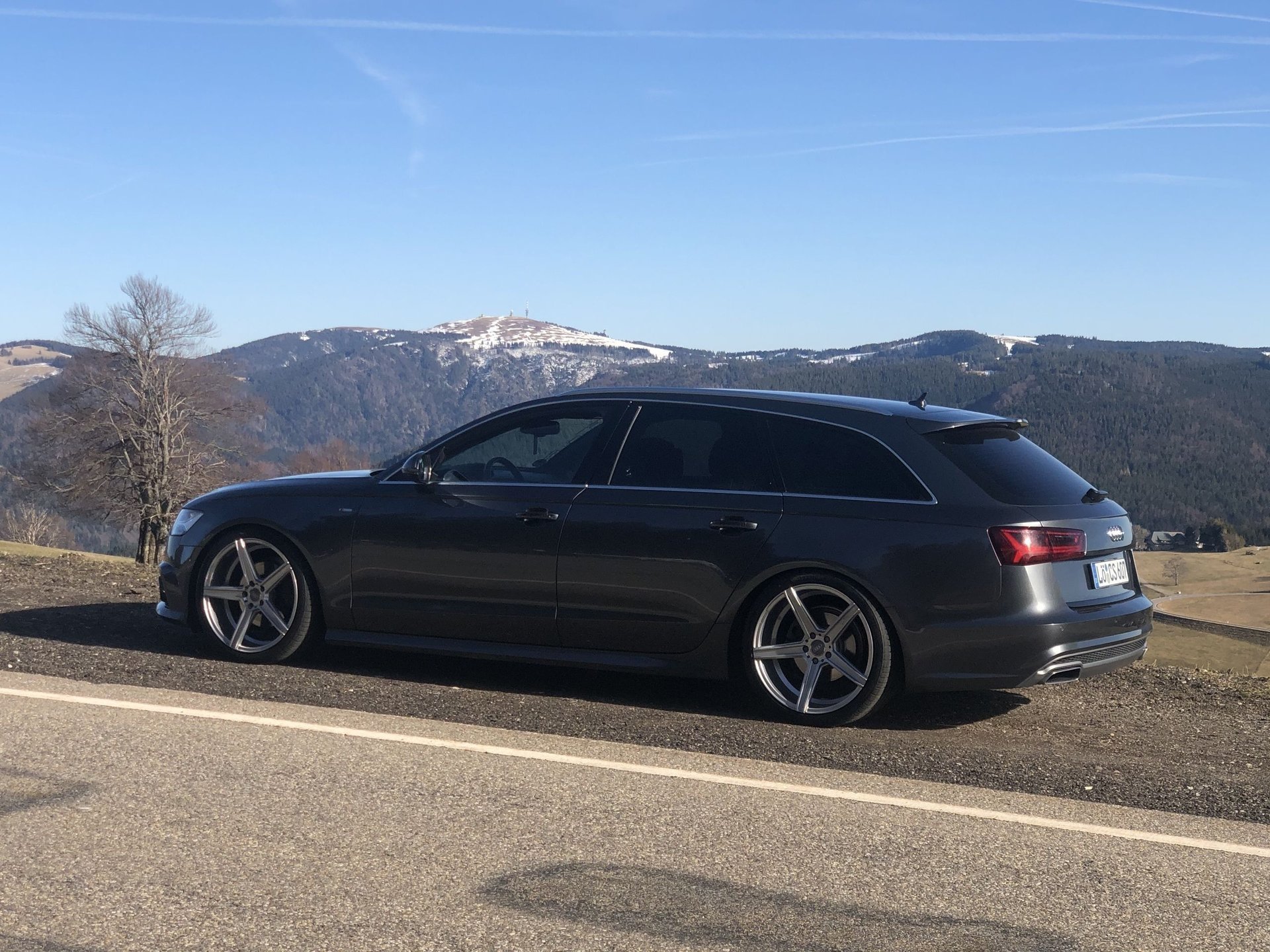 AUDI A6 4G - KV1 silber glänzend