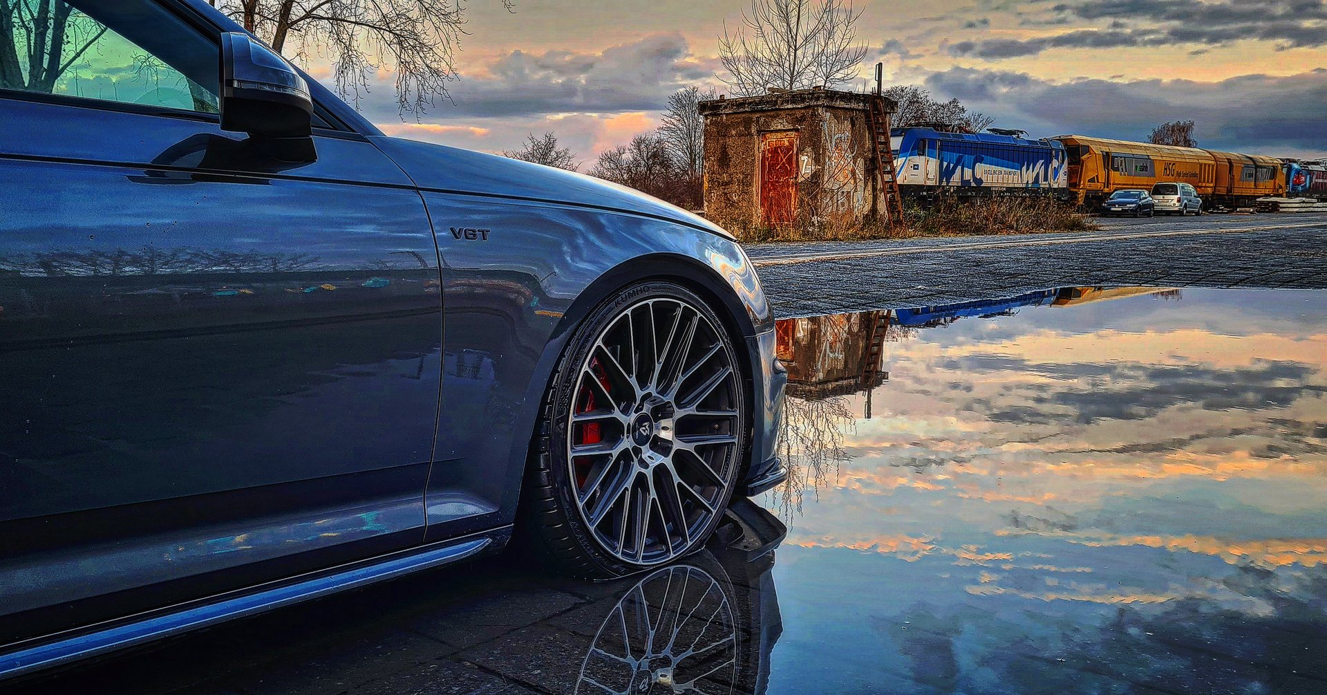 AUDI S4 Avant B8(B9) with mbDESIGN 20 inch alloy wheels