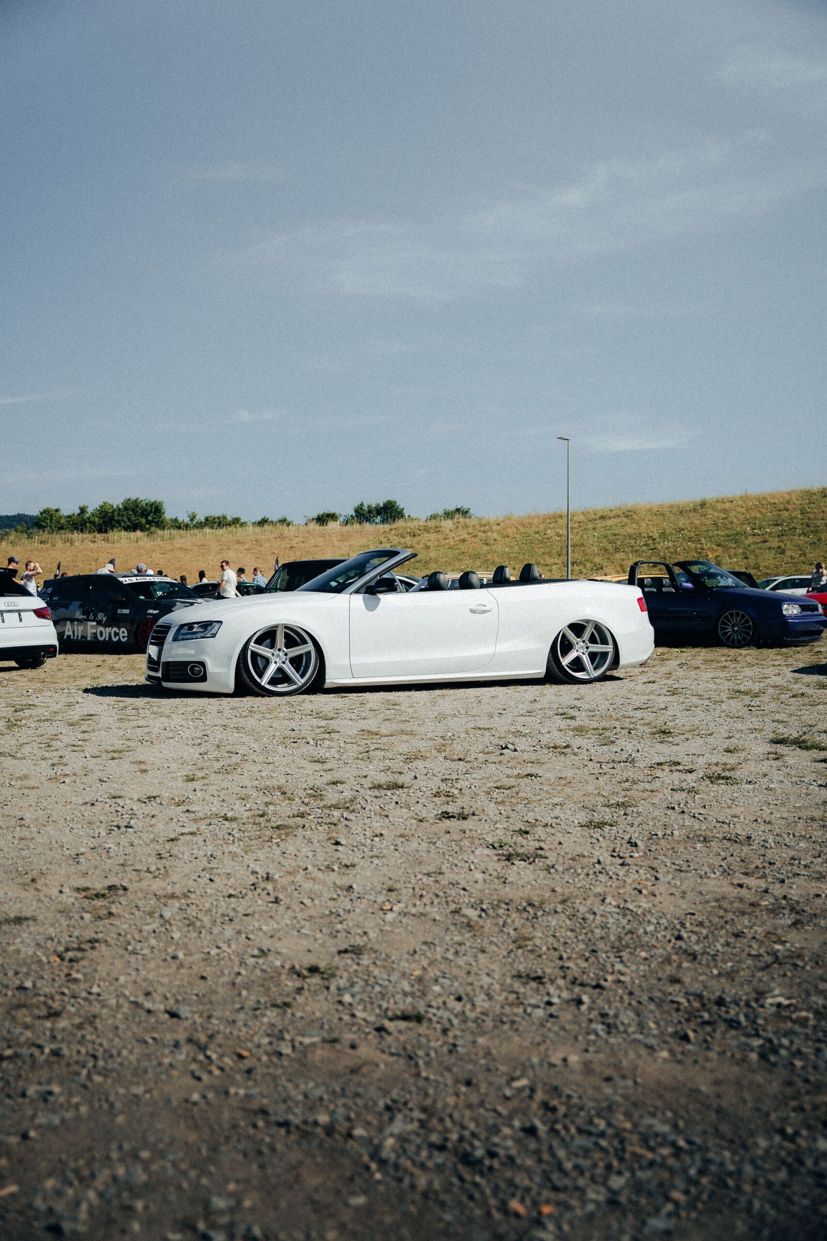 AUDI A5 Cabrio B8 with mbDESIGN 20 inch alloy wheels