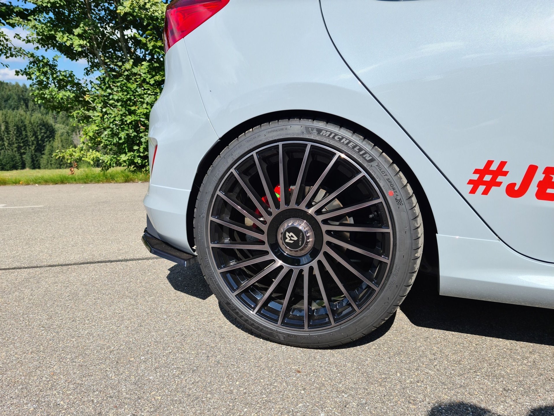 FORD Fiesta JHH VR3 schwarz smoke poliert