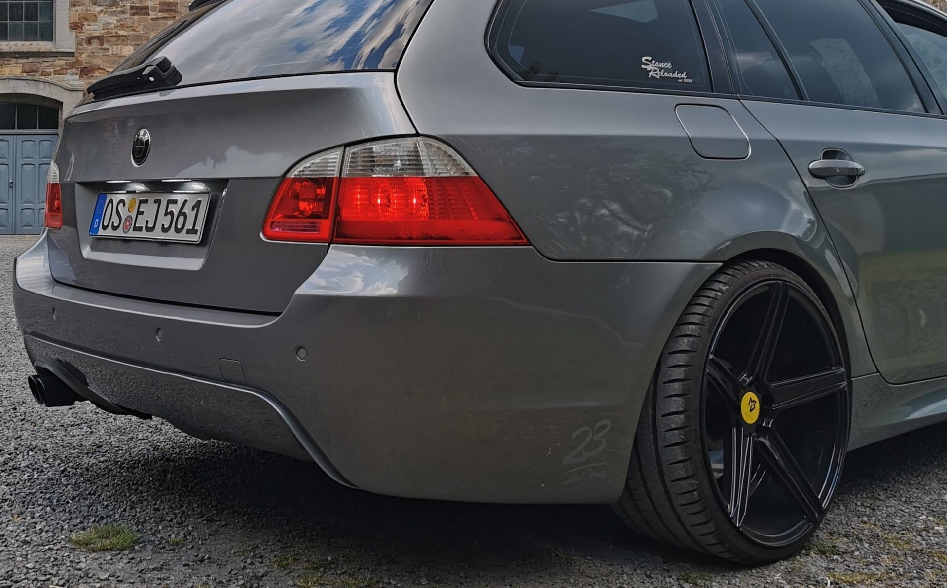 BMW 5er 560L KV1 schwarz glänzend