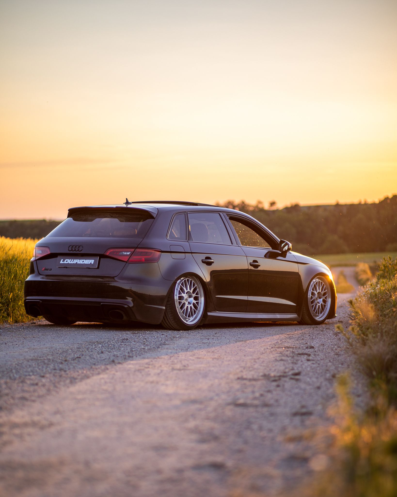 AUDI RS3 Sportback 8V - LV1 silber glänzend voll poliert