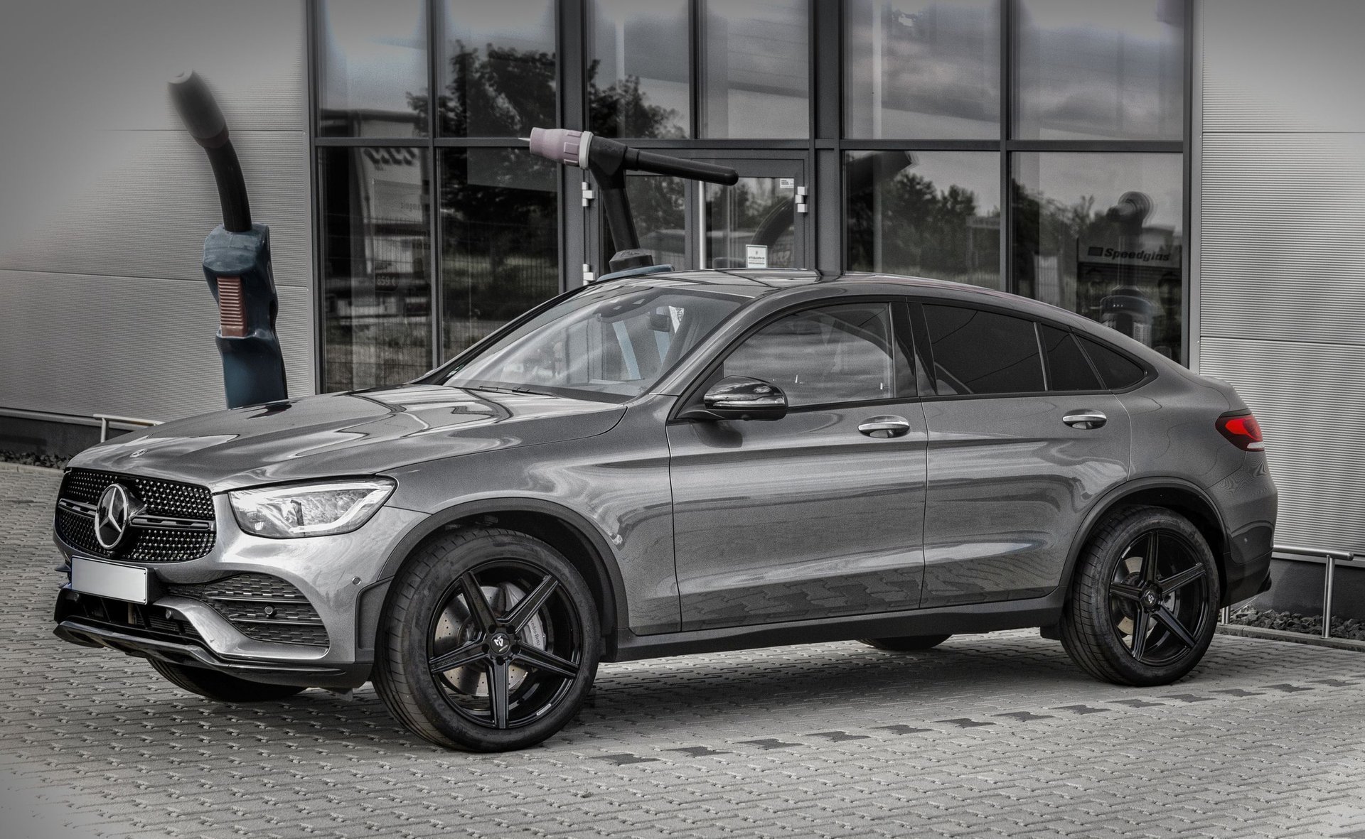 MERCEDES-BENZ GLC-Klasse Coupe 204X KV1 schwarz glänzend