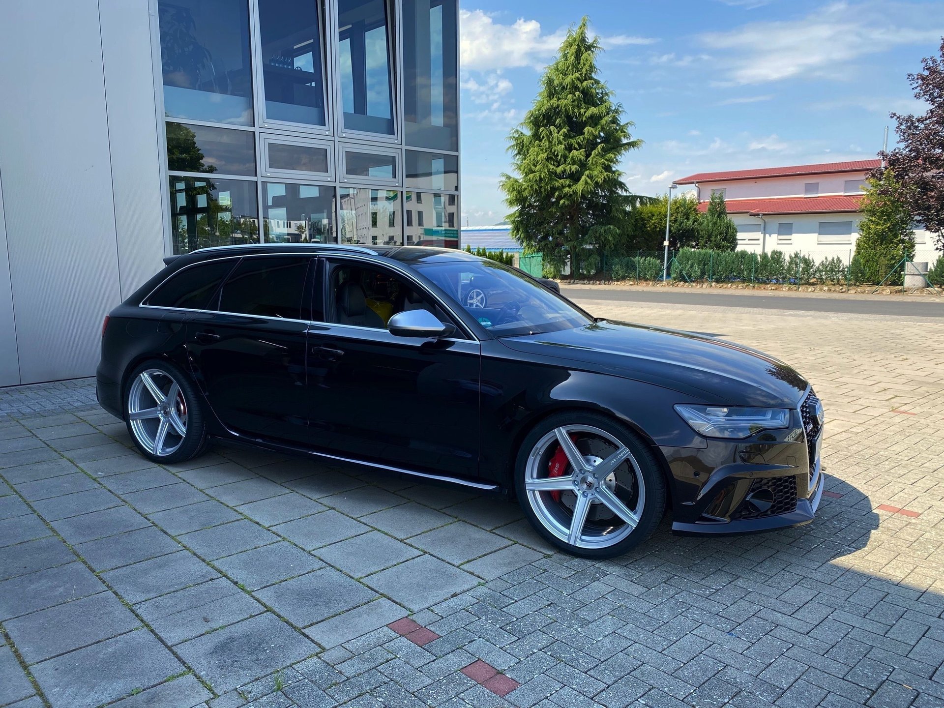 AUDI RS6 Avant 4G KV1 S silber glänzend