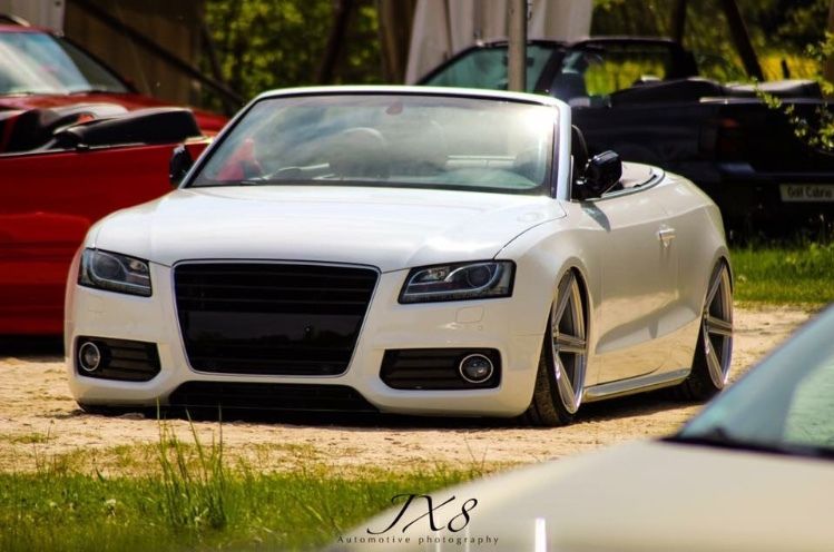 AUDI A5 Cabrio B8 with mbDESIGN 20 inch alloy wheels
