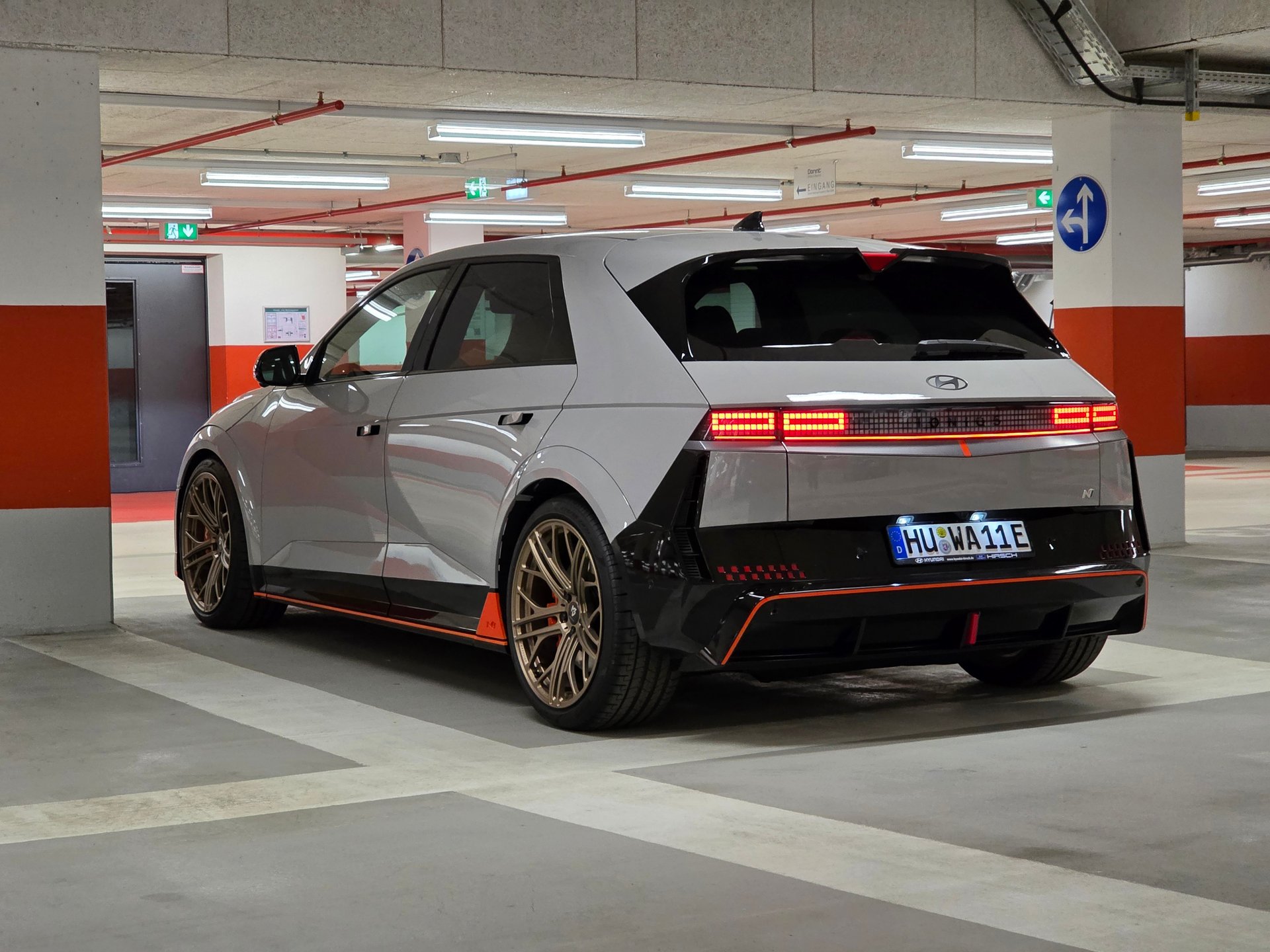HYUNDAI IONIQ 5 N with mbDESIGN 21 inch alloy wheels – sporty & premium