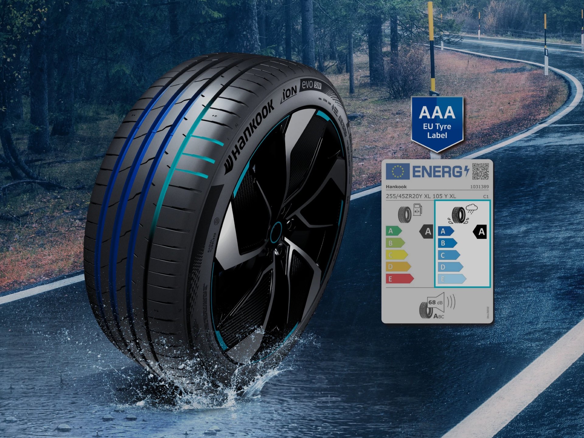 245/50R20 105V XL HANKOOK IK01A iON evo SUV ☀️ Sommer EV