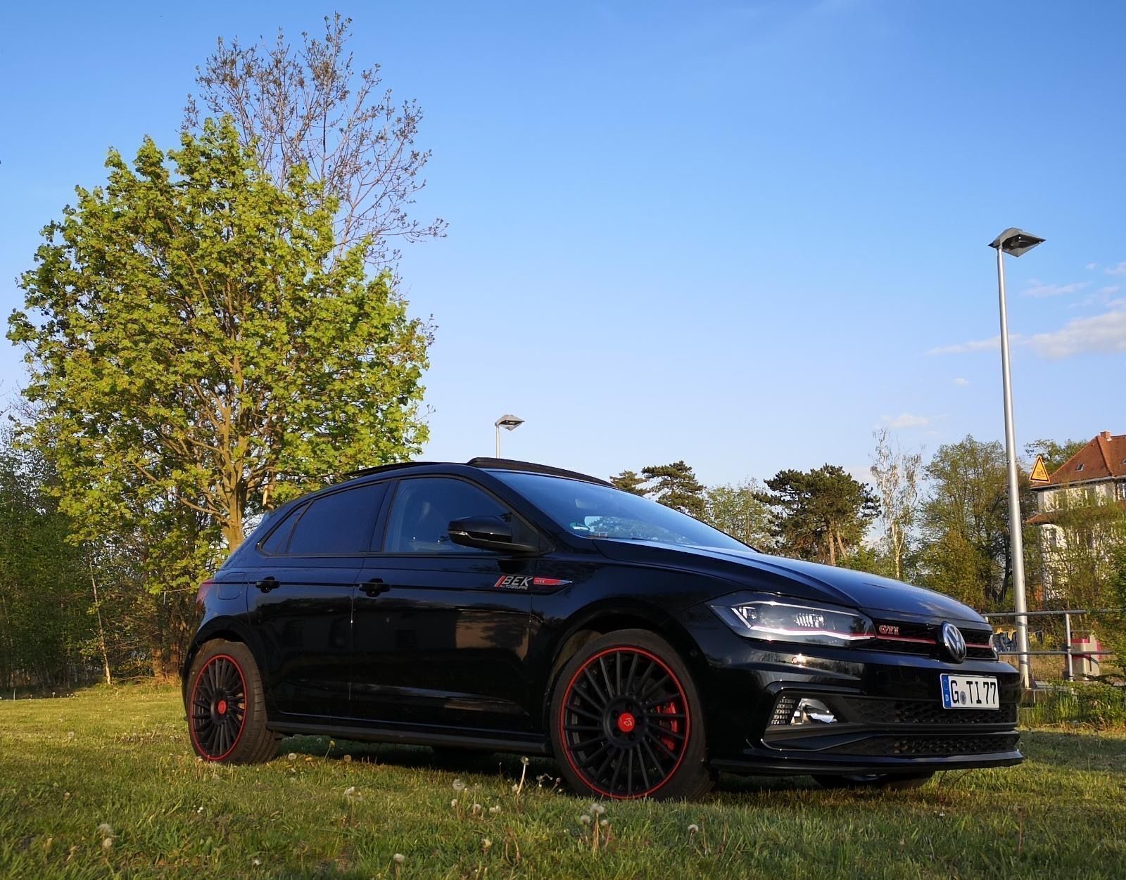 VOLKSWAGEN Polo AW VR3 schwarz stumpfmatt
