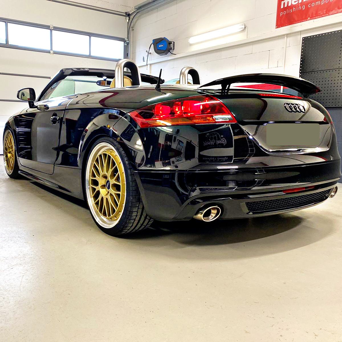 AUDI TT Coupe 8J - LV1 gold shiny polished