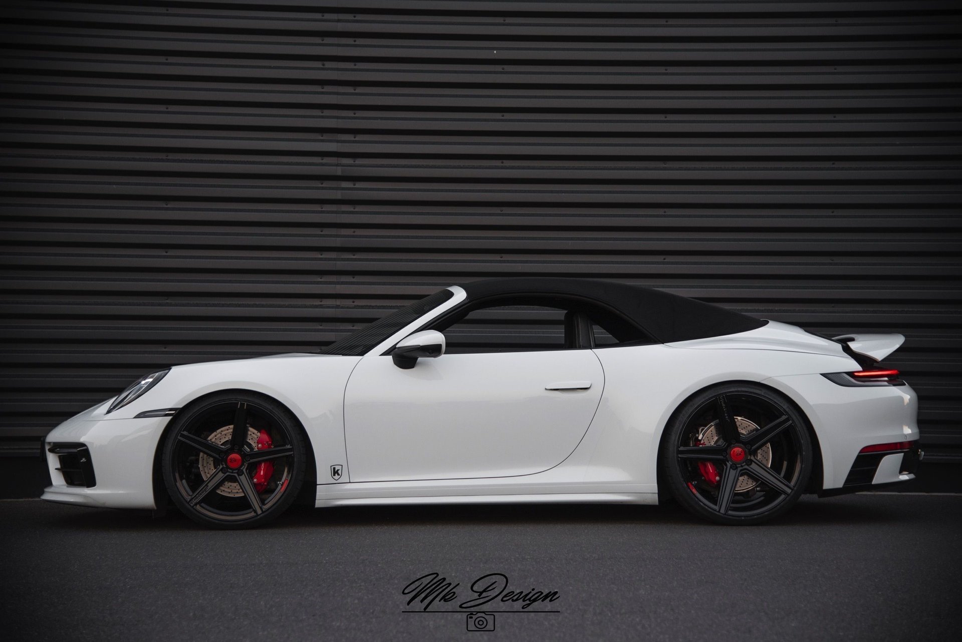 mbDESIGN KV1 S 21–22 inch on Porsche 911 Cabrio 992 Carrera 4