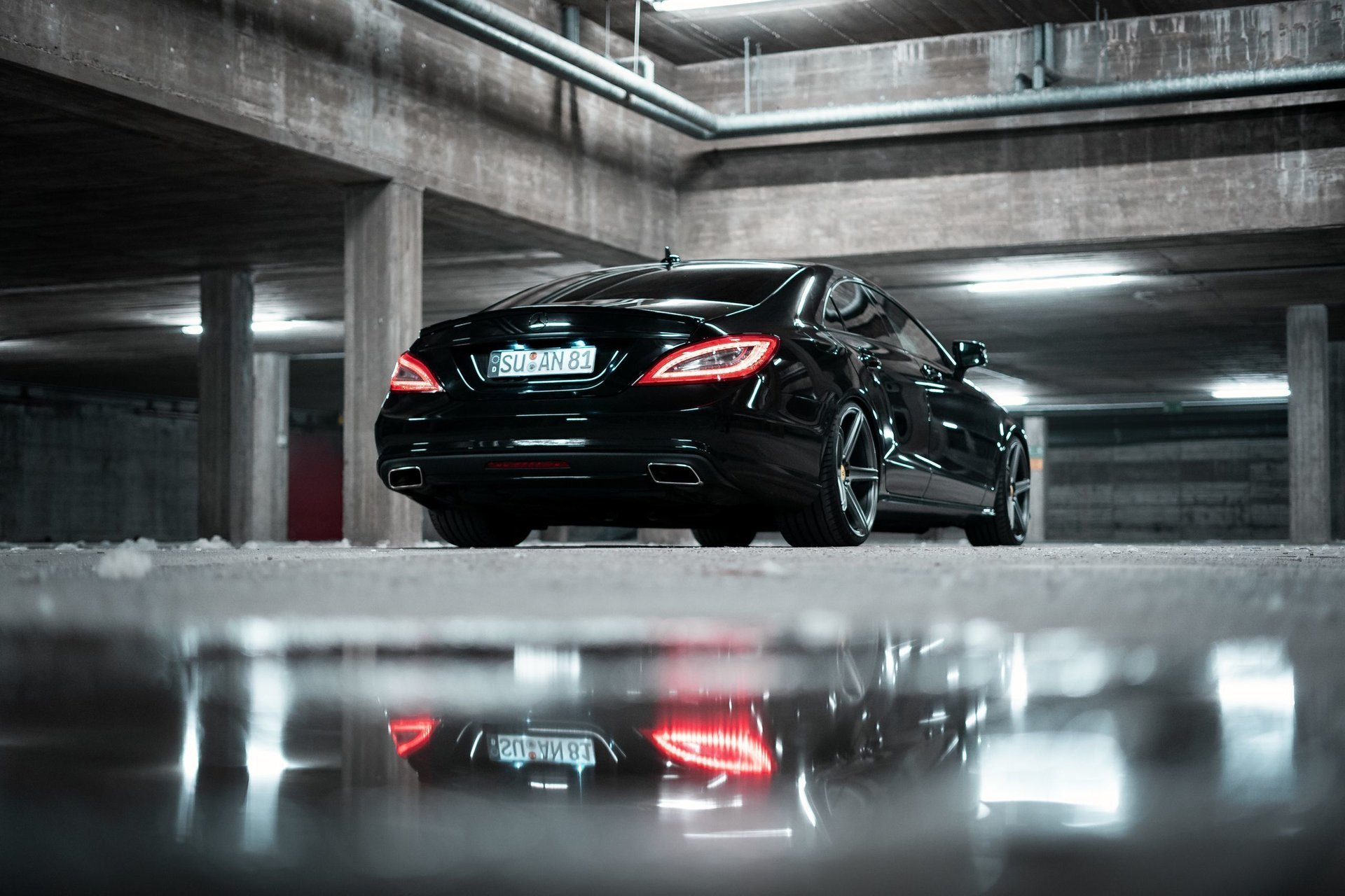 MERCEDES-BENZ CLS-Klasse 218 KV1 grau matt