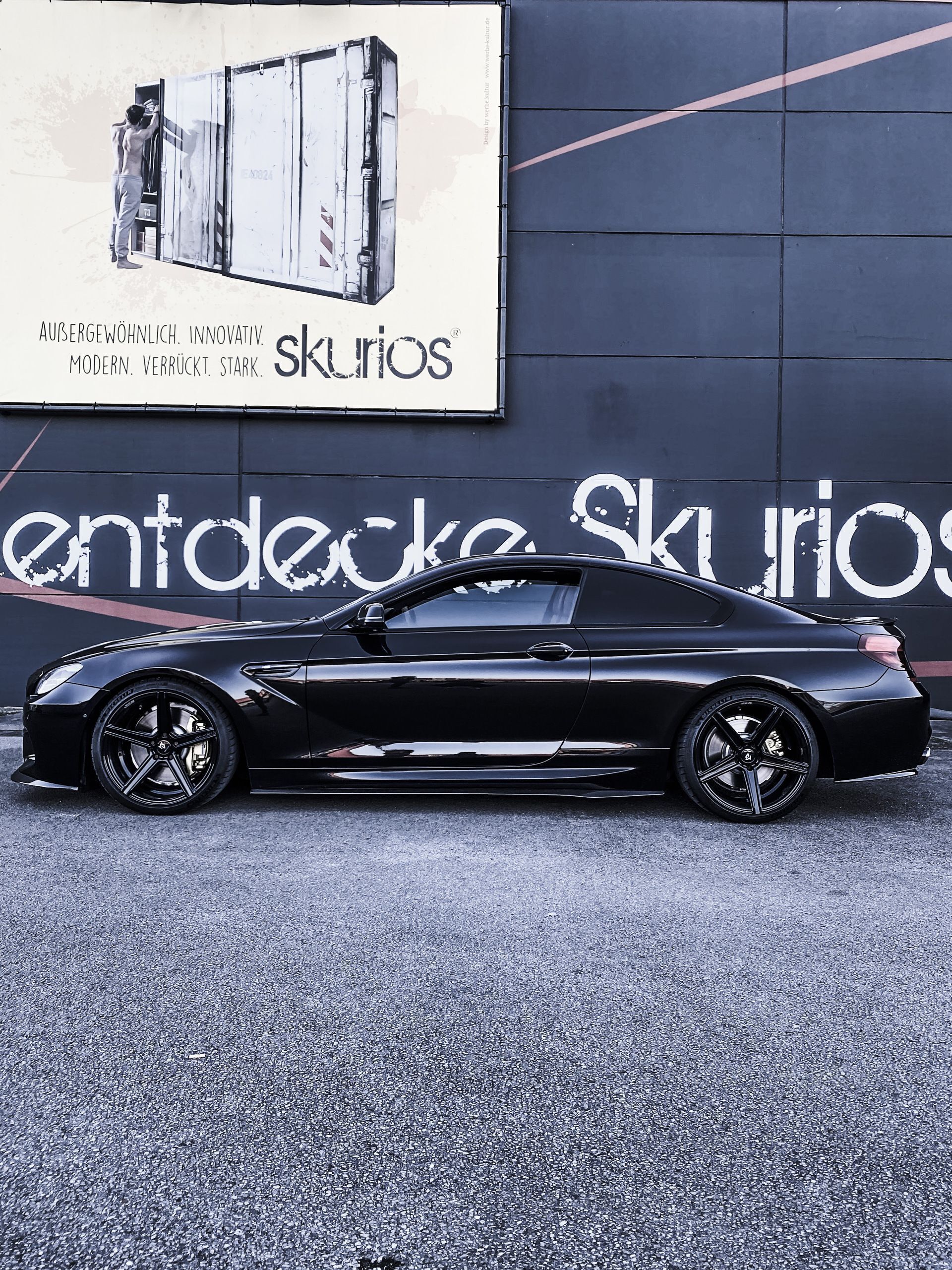 BMW 6er Cabrio 6C KV1 schwarz glänzend