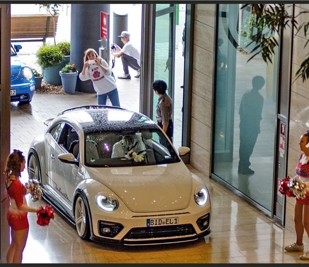 VOLKSWAGEN Beetle 16 KV1 silber glänzend