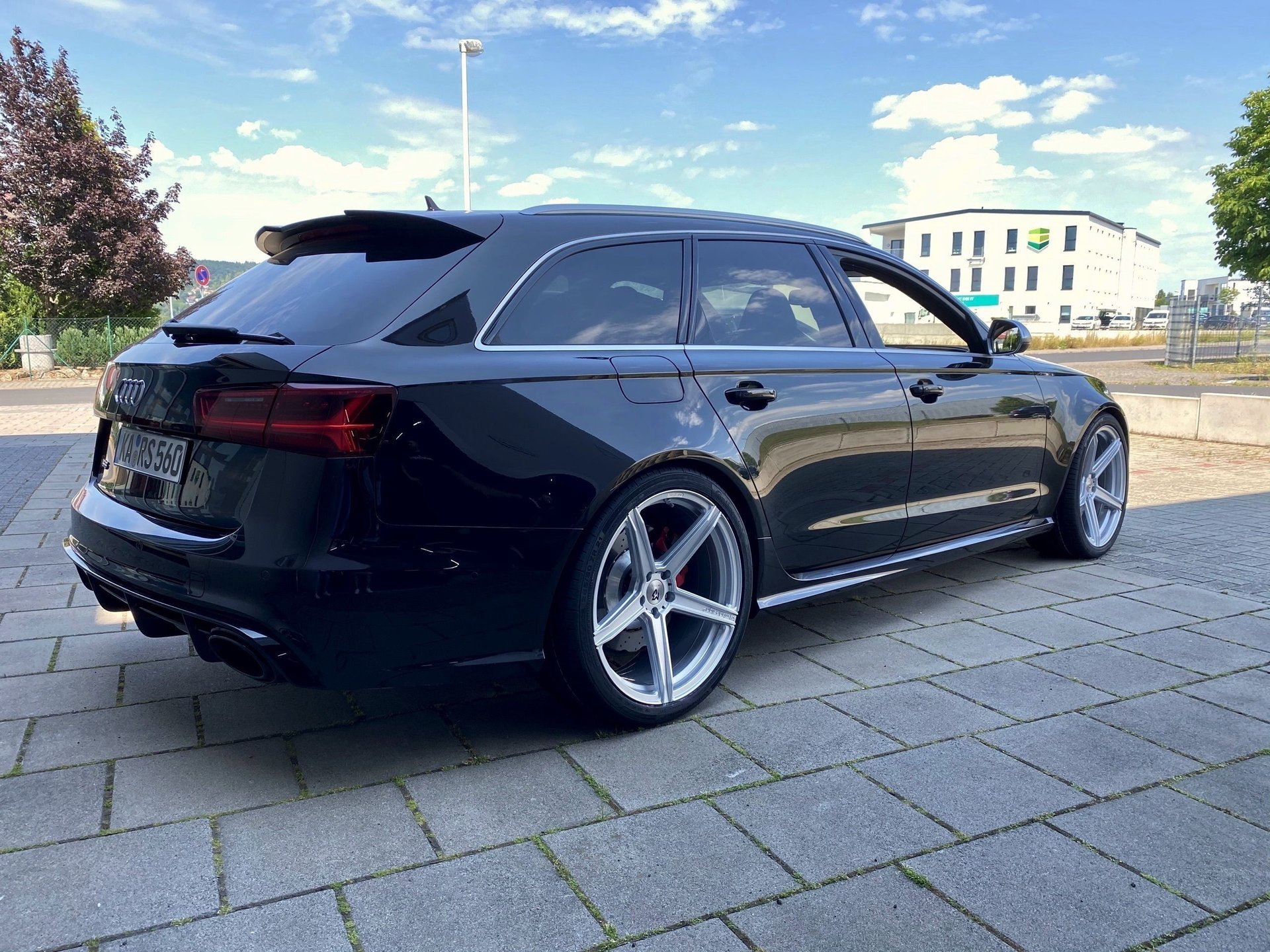 AUDI RS6 Avant 4G KV1 S silber glänzend