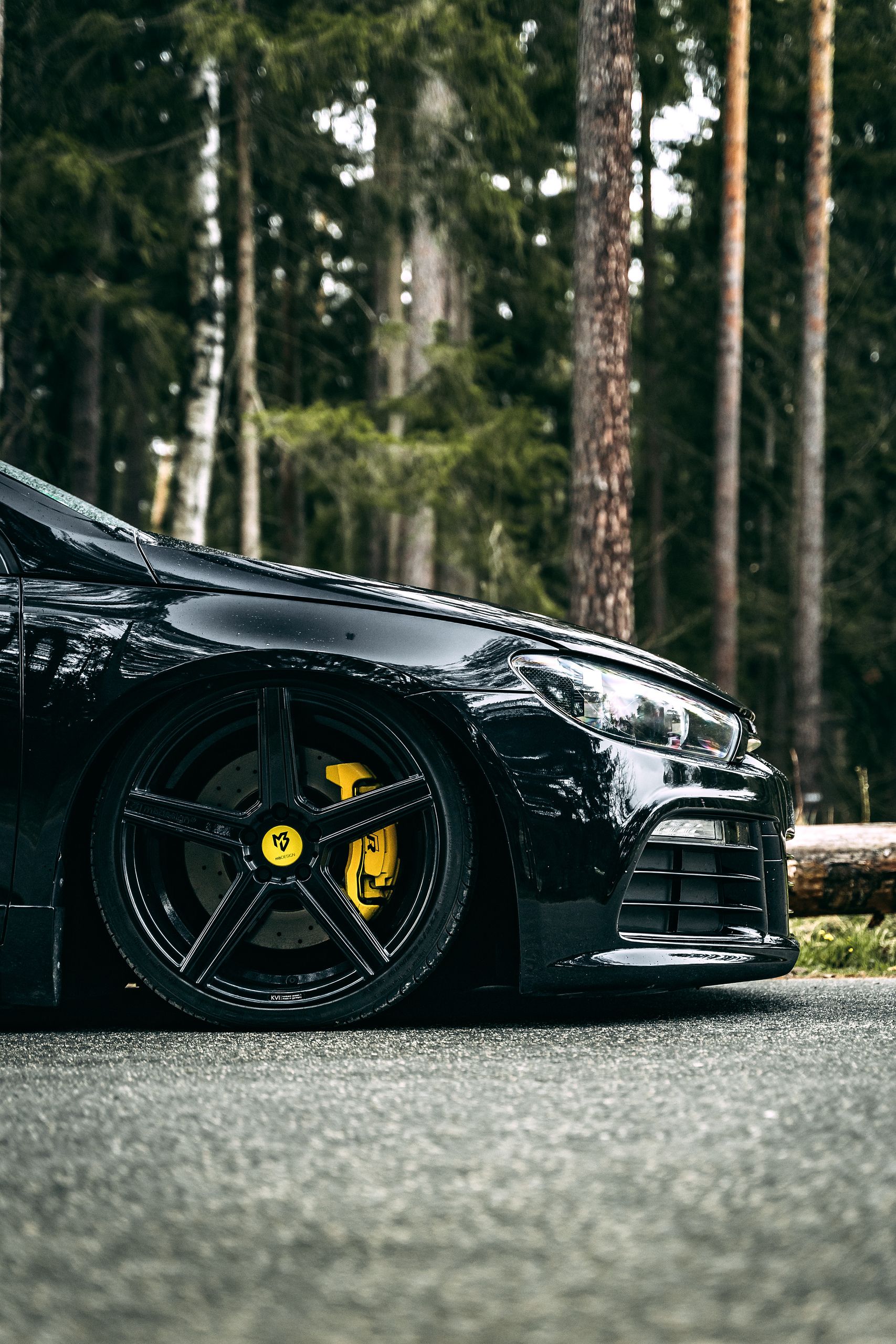 VOLKSWAGEN Scirocco R 13 KV1 schwarz glänzend