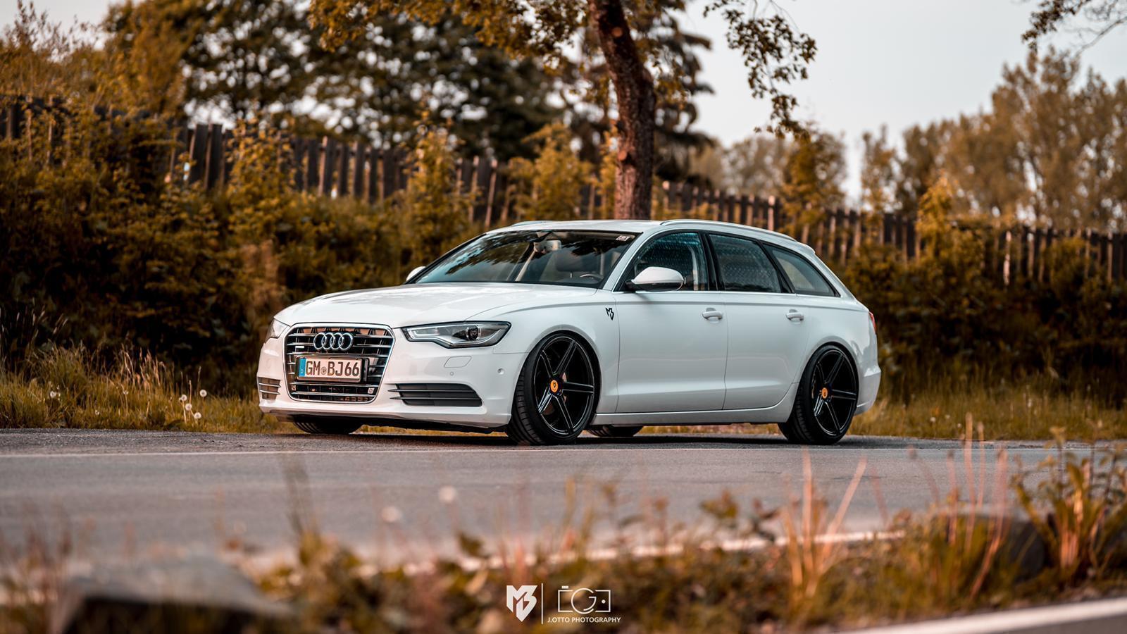 AUDI A6 4G - KV1 schwarz glänzend