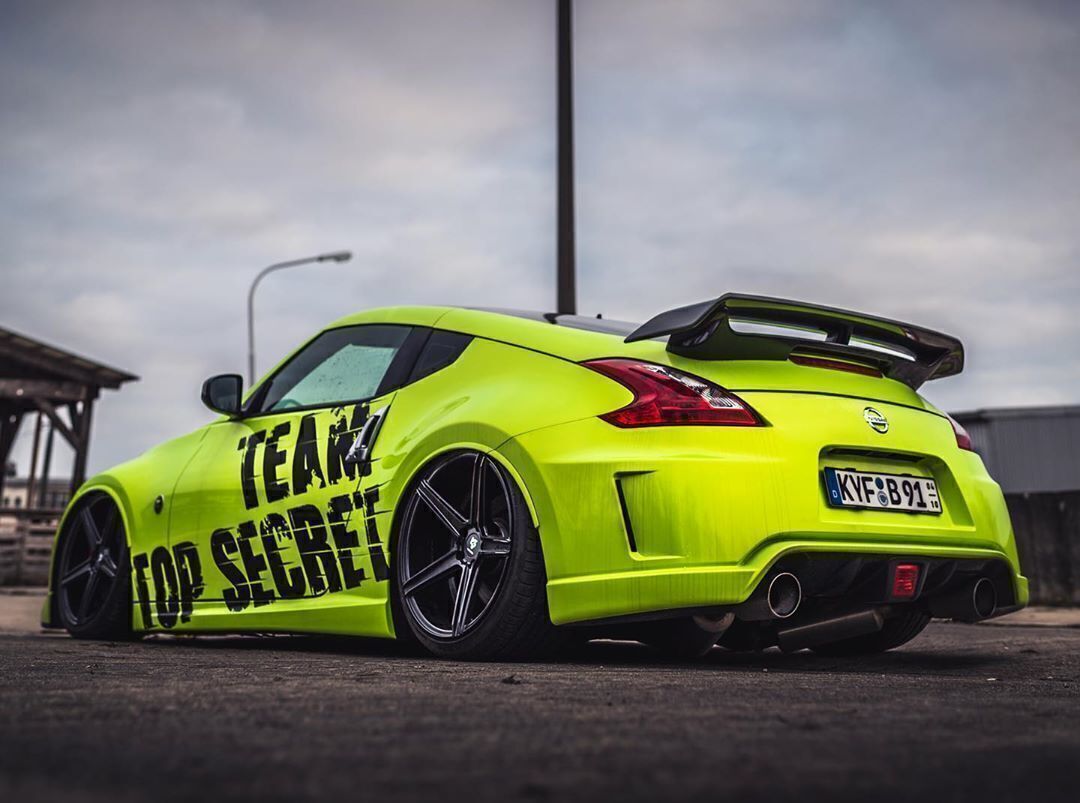 NISSAN 370Z Coupe Z34 - KV1 schwarz seidenmatt