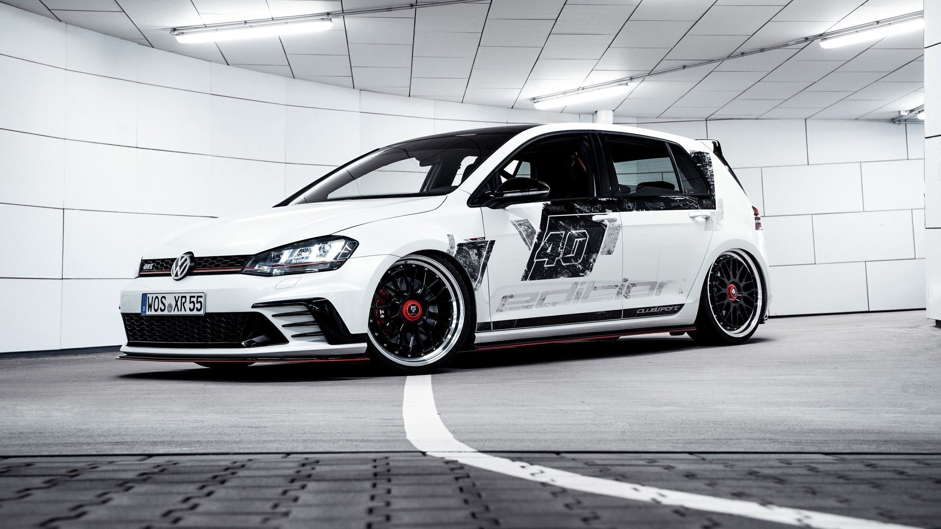 Golf 7 GTI Performance with mbDESIGN 20 inch wheels