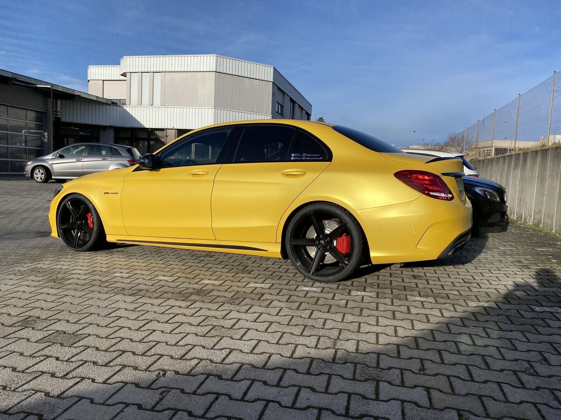 MERCEDES-BENZ C-Klasse AMG 204-AMG(W205) - KV1 schwarz glänzend